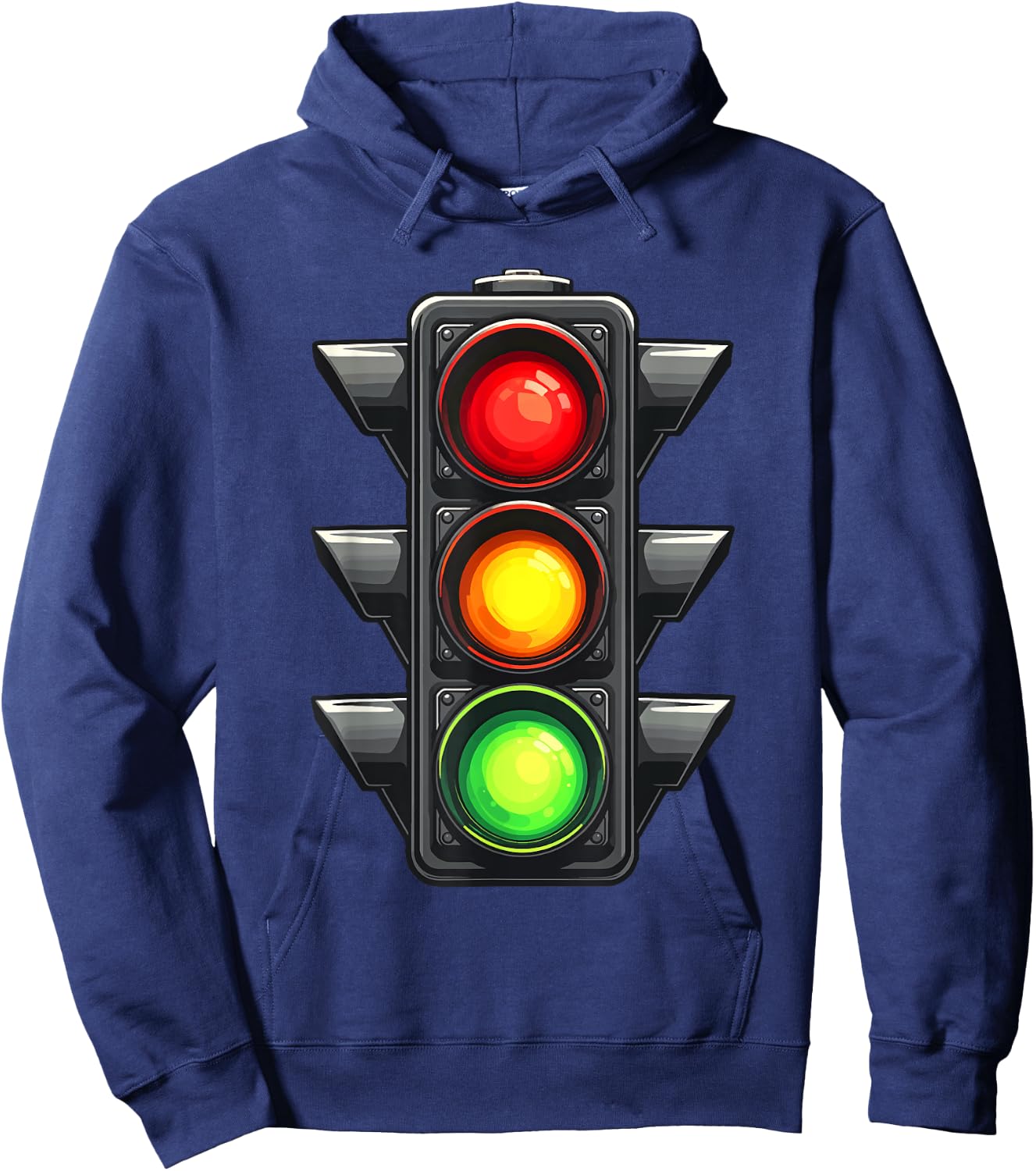 Traffic Light Shirt Adult Kids Traffic Light Costume Hoodie - Hoodie | Navy