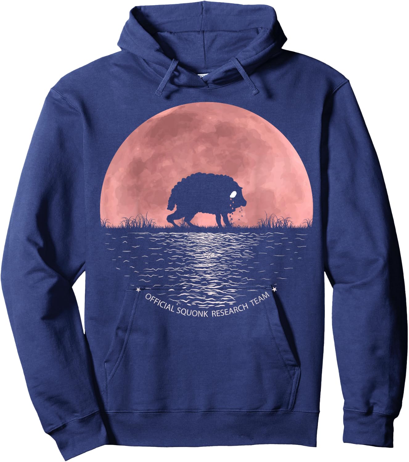 Cryptid Squonk Research Team Men Women Kids! Cryptozoology Hoodie - Hoodie | Navy