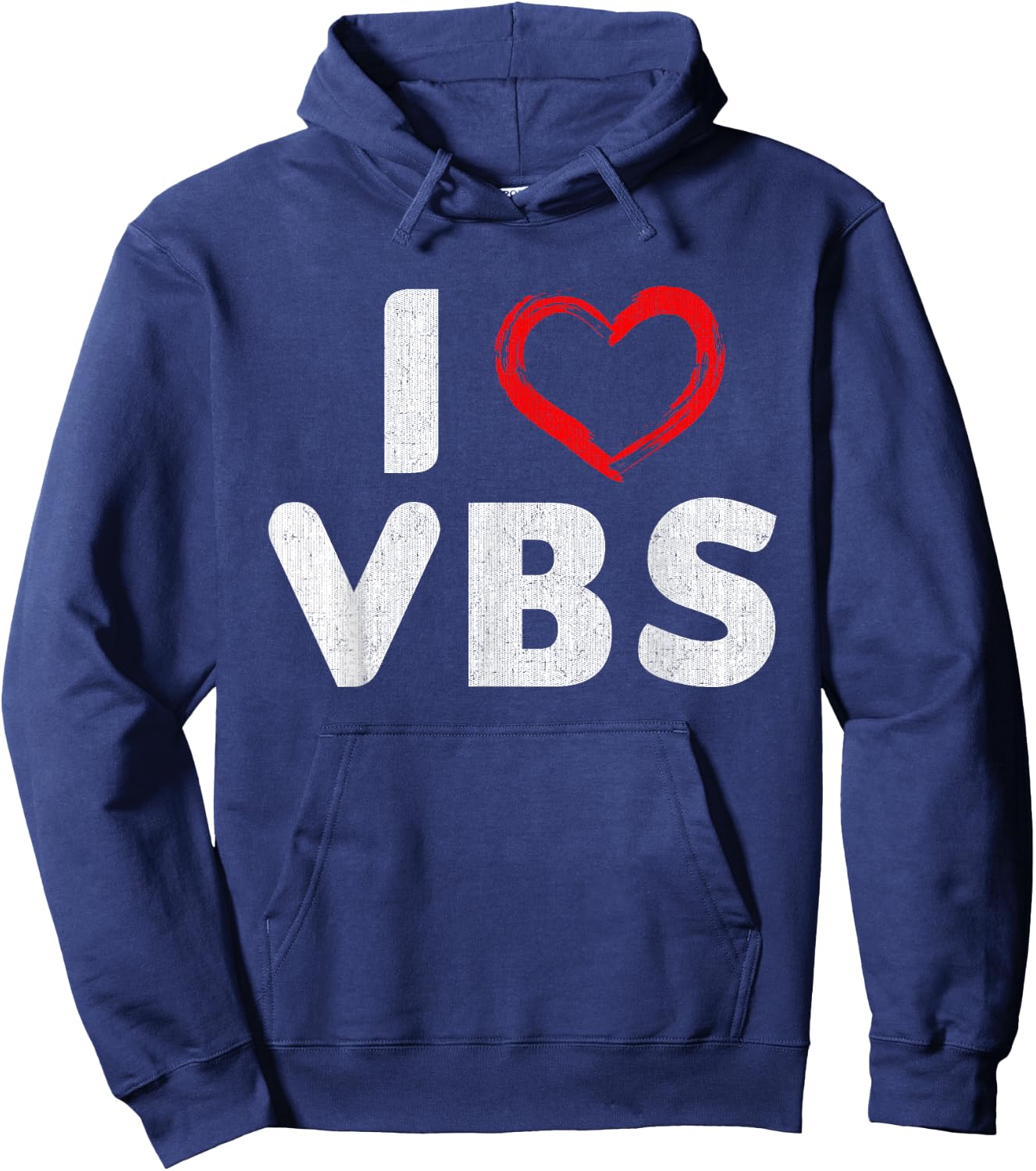 VBS I love Vacation Bible School Christian Church Shirt Hoodie - Hoodie | Navy
