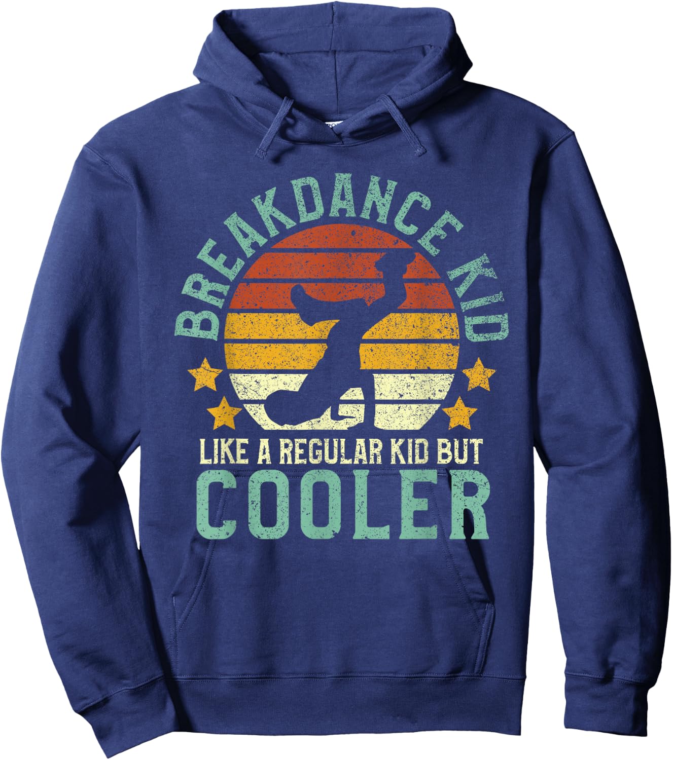 Breakdance Kids | Funny Young Breakdancing Gift Breakdancer Hoodie - Hoodie | Navy
