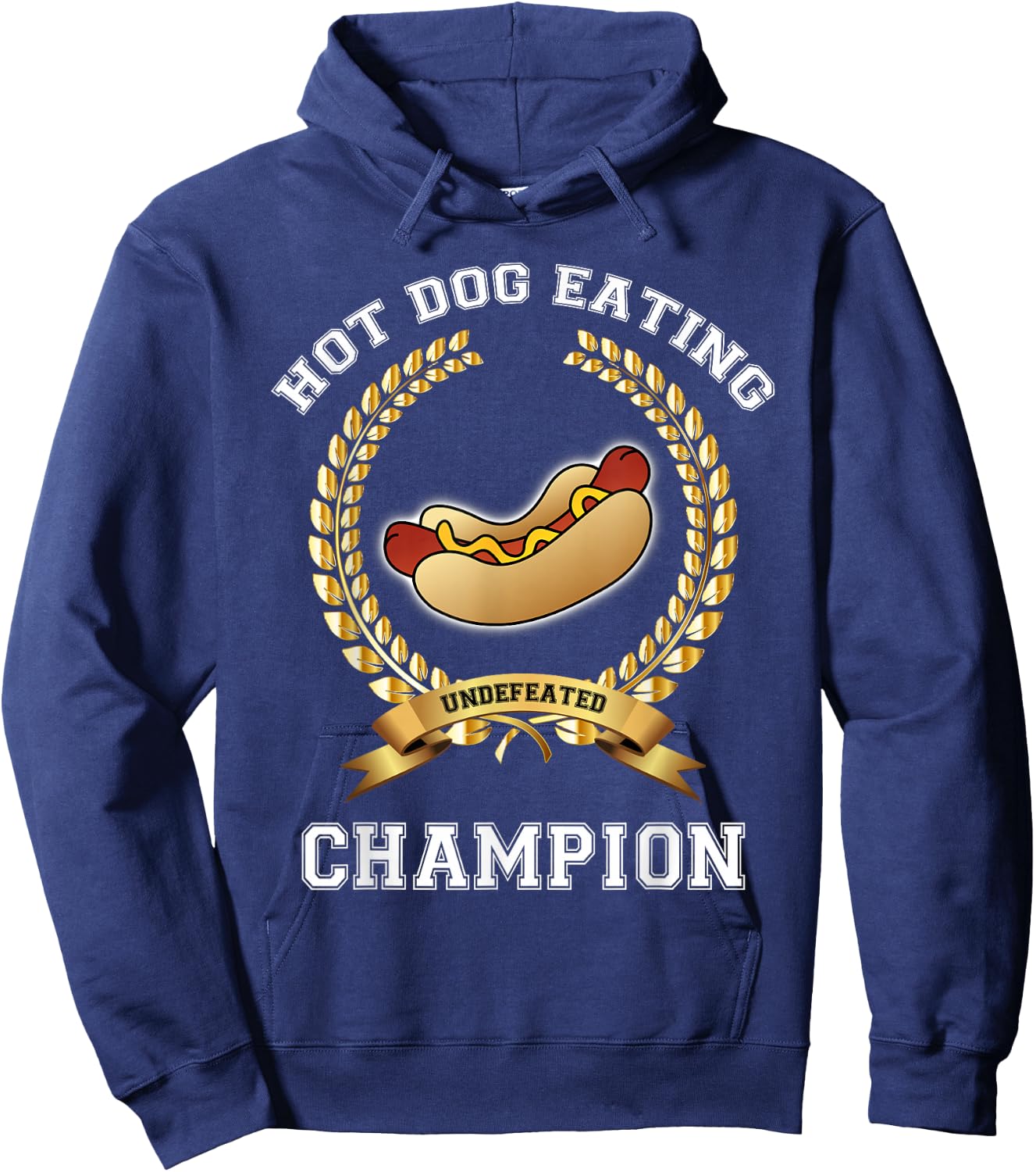 Hotdog Eating Contest Shirt Hot Dog Lover Gift Hoodie - Hoodie | Navy