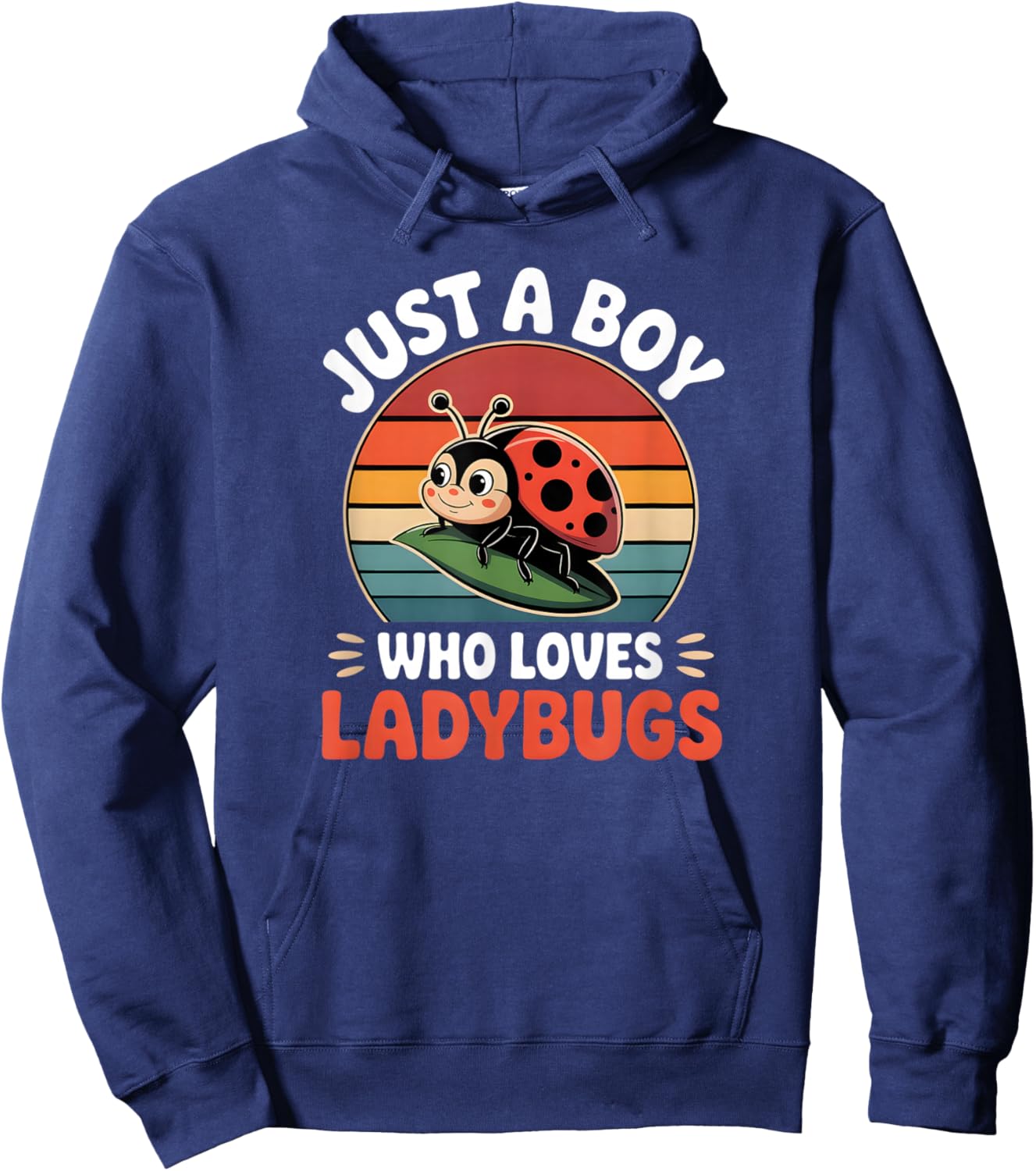 Boys Ladybug Hoodie - Hoodie | Navy
