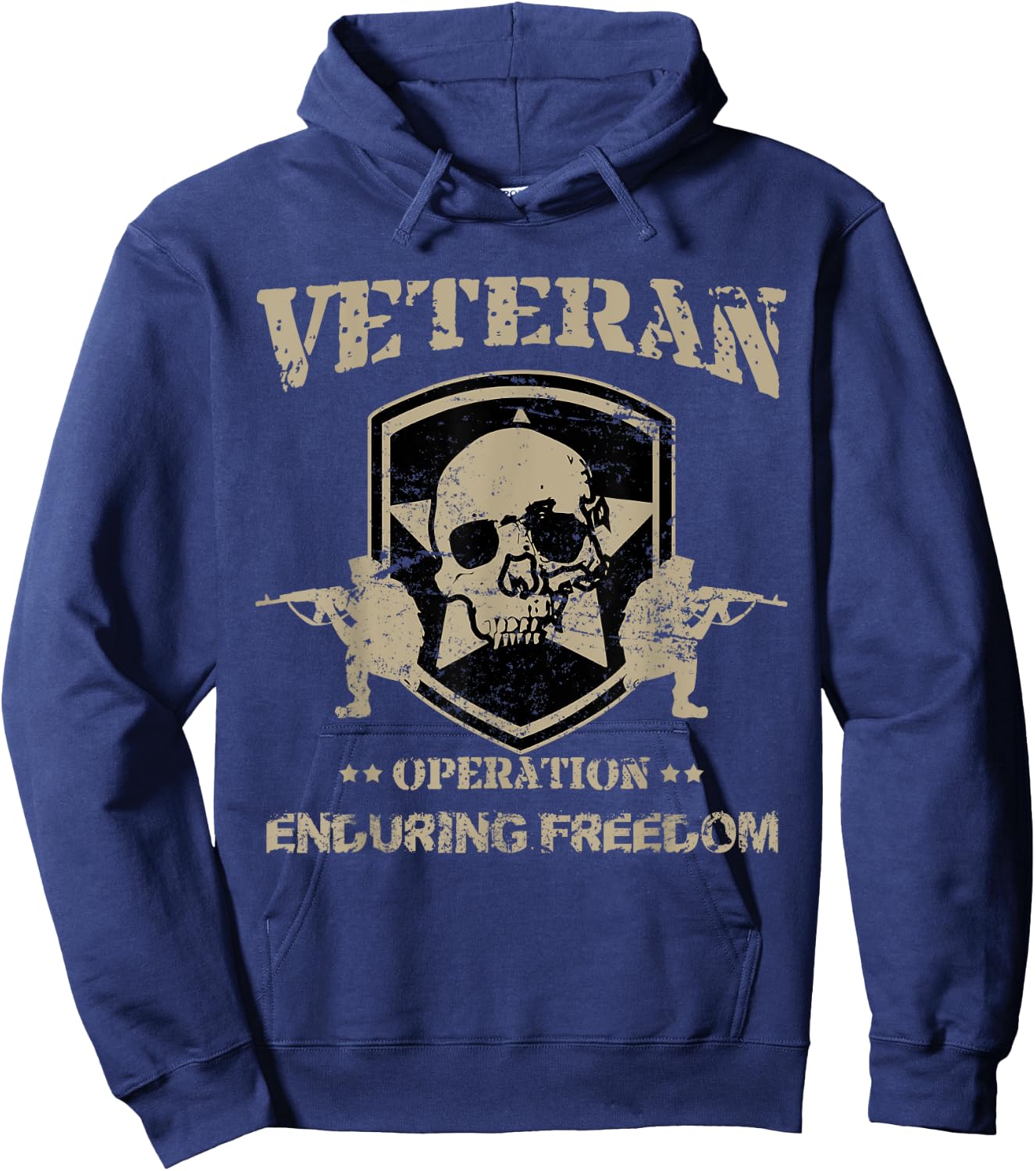 Military Veteran Shirt Operation Enduring Freedom Hoodie - Hoodie | Navy