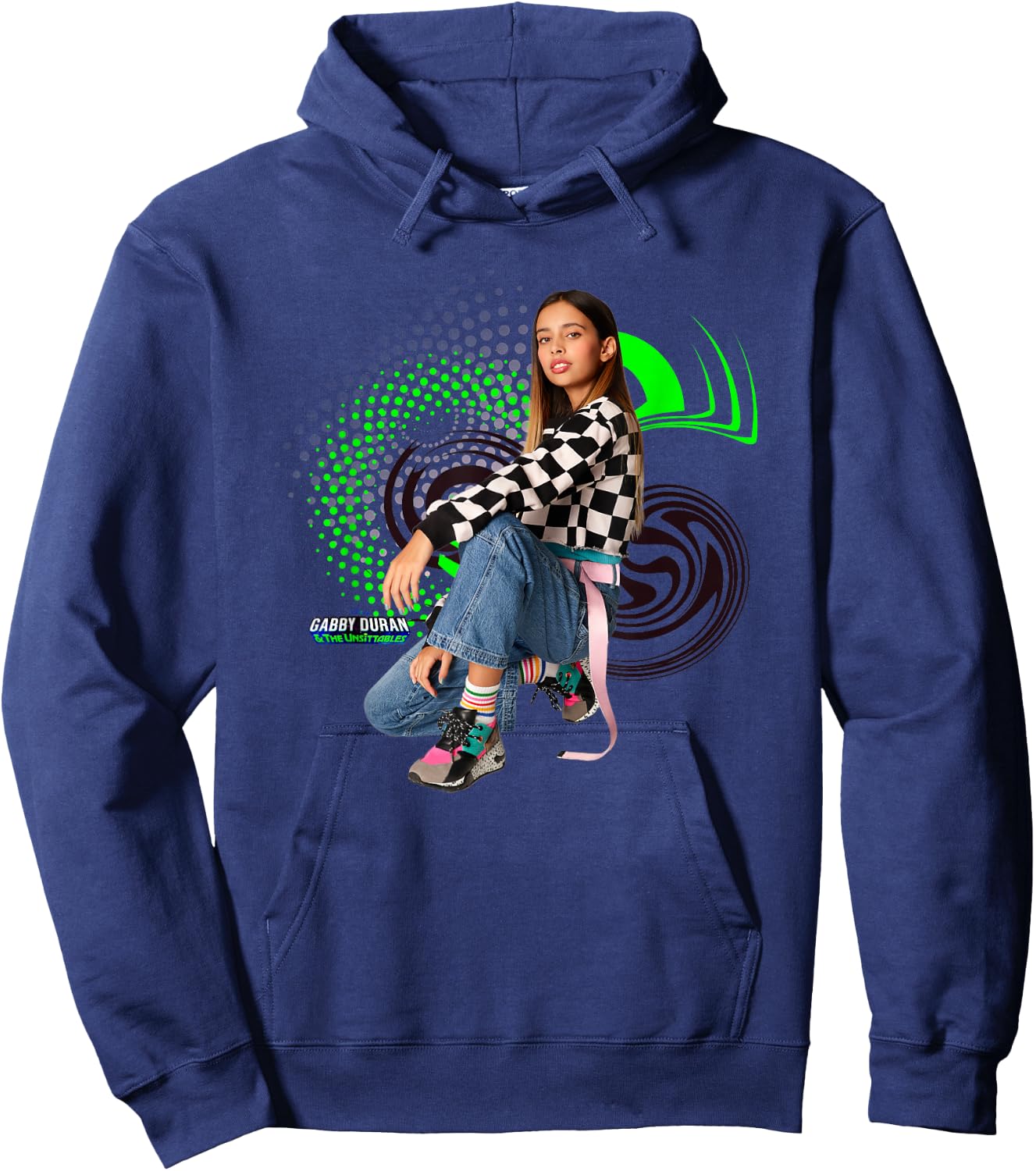 Disney Channel Gabby Duran & The Unsittables Swirls Hoodie - Hoodie | Navy