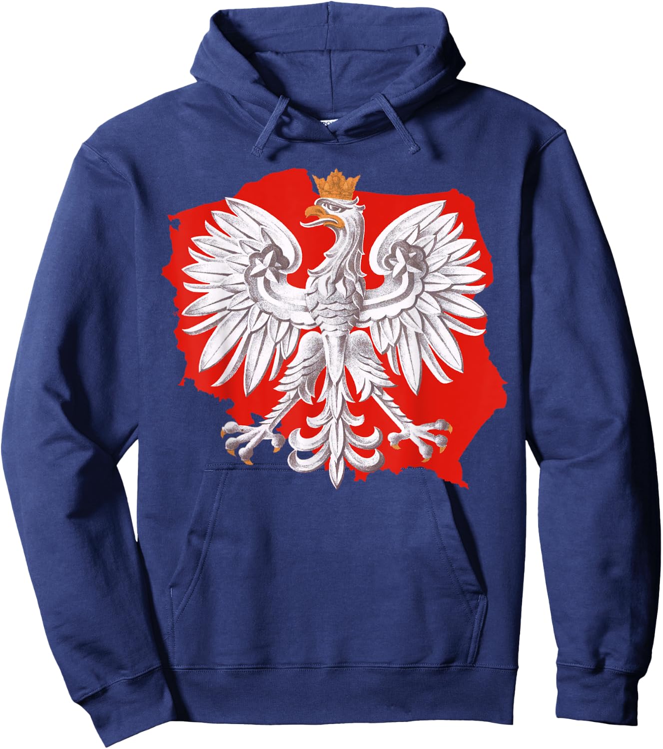 Polish White Eagle Poland Polska Men Women Kids Hoodie - Hoodie | Navy