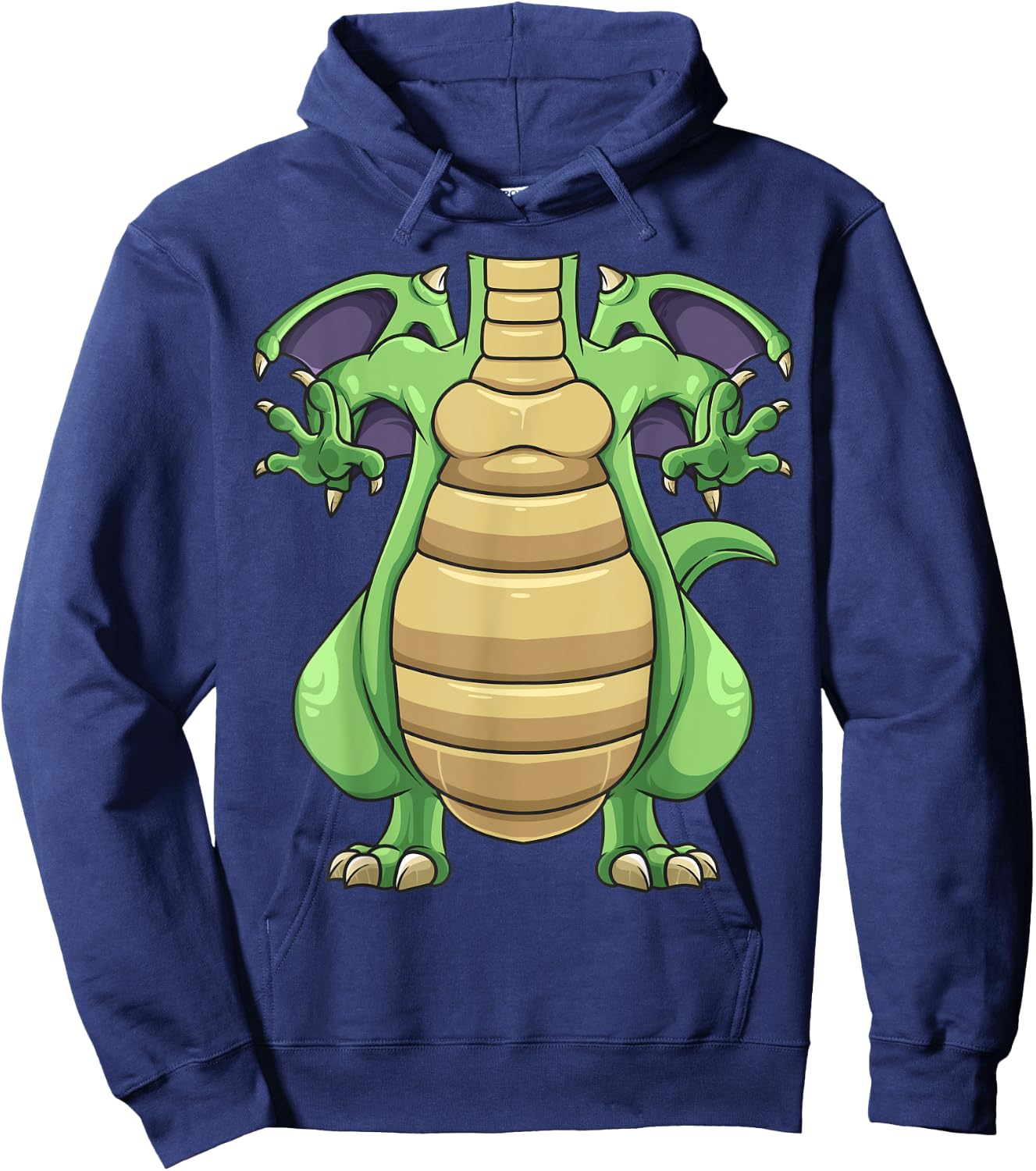 Cool Headless Dragon Halloween Costume | Funny Lazy DIY Gift Hoodie - Hoodie | Navy