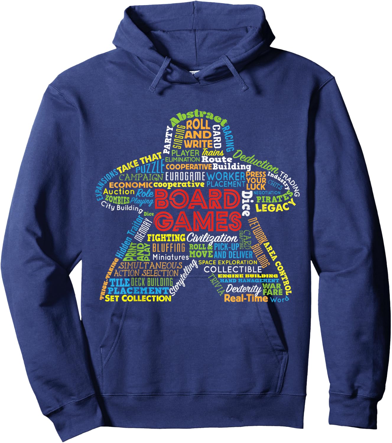 Board Game Mechanics Hoodie - Hoodie | Navy