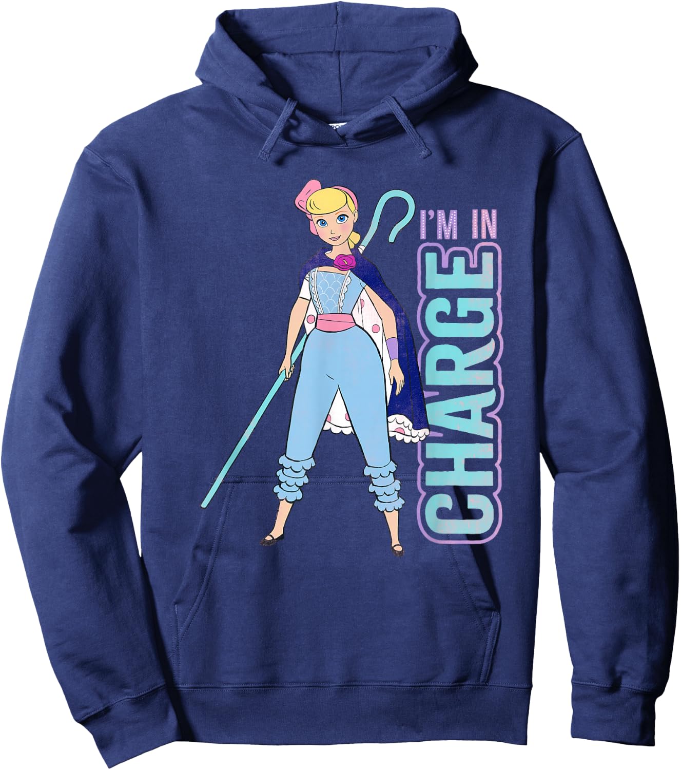 Disney Pixar Toy Story 4 Bo Peep I'm in Charge Hoodie - Hoodie | Navy