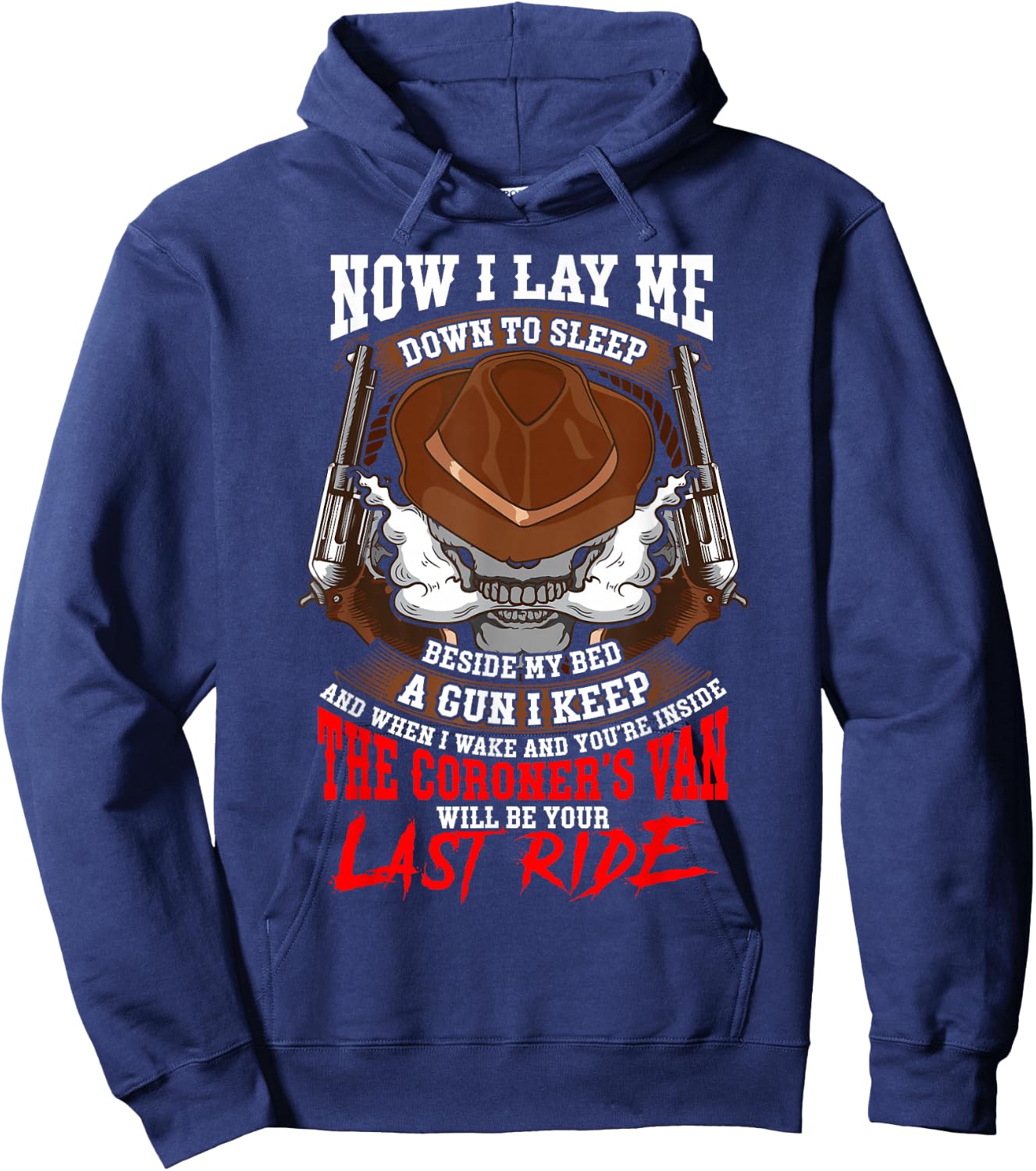 2nd Amendment Gun Humour Quotes Guns Funny Sayings Gift Hoodie - Hoodie | Navy