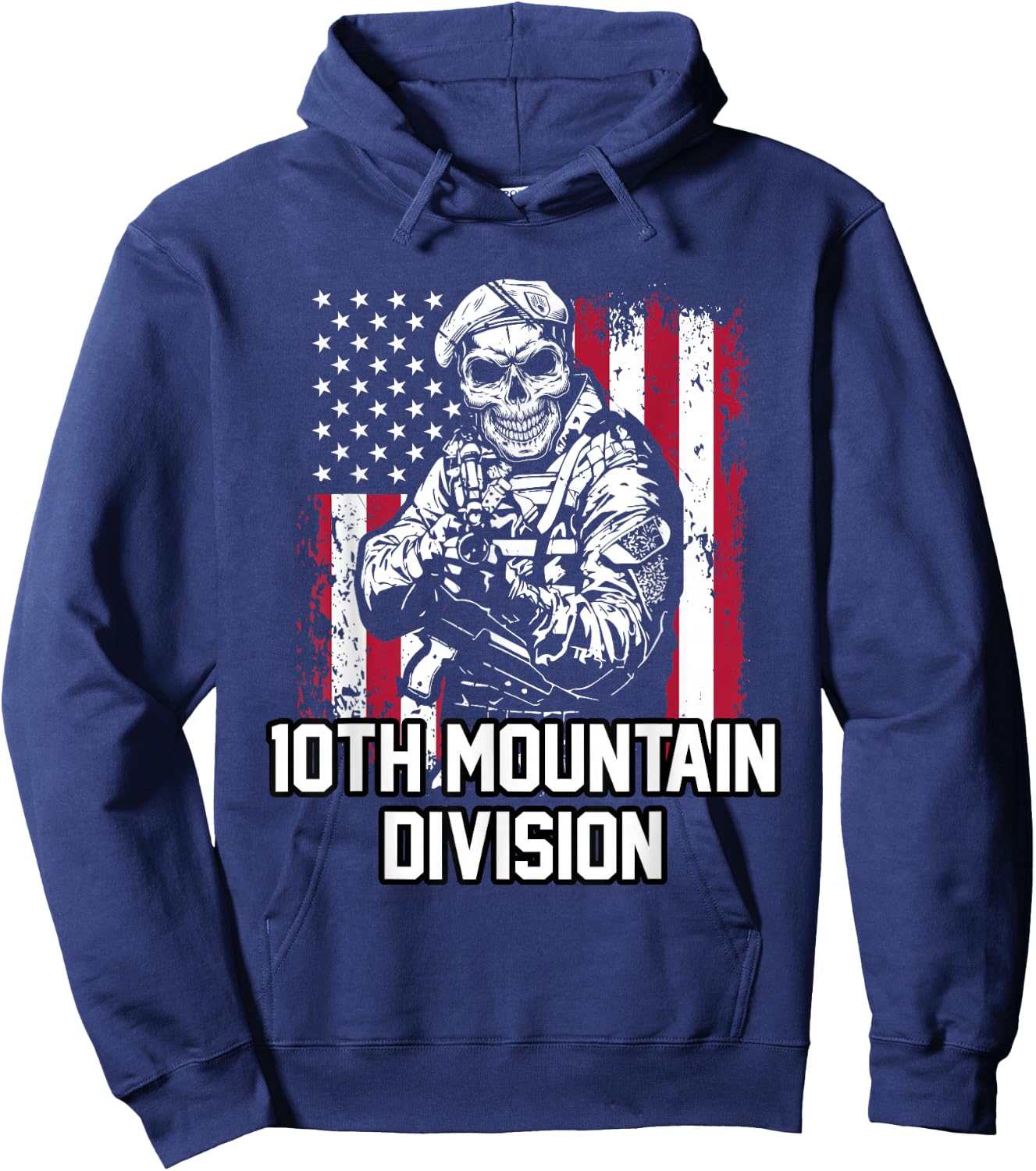 10th Mountain Division Hoodie - Hoodie | Navy