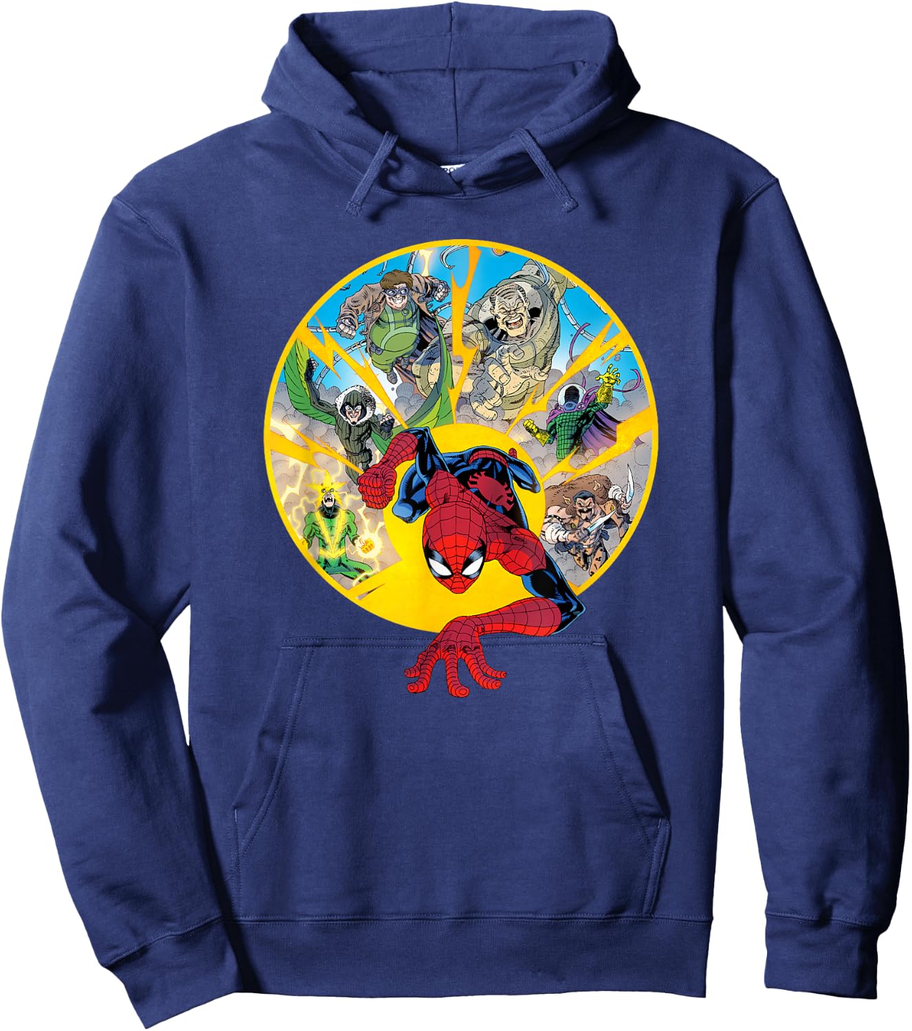 Marvel Spider-Man Sinister Six Spidey Sense Vulture Hoodie - Hoodie | Navy