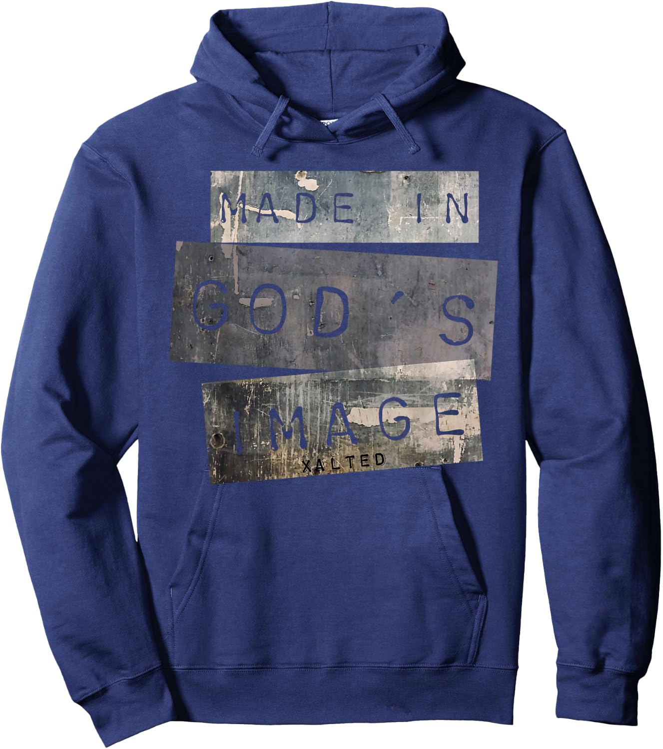 Made in God's Image T Shirt Christian Gift Hoodie - Hoodie | Navy