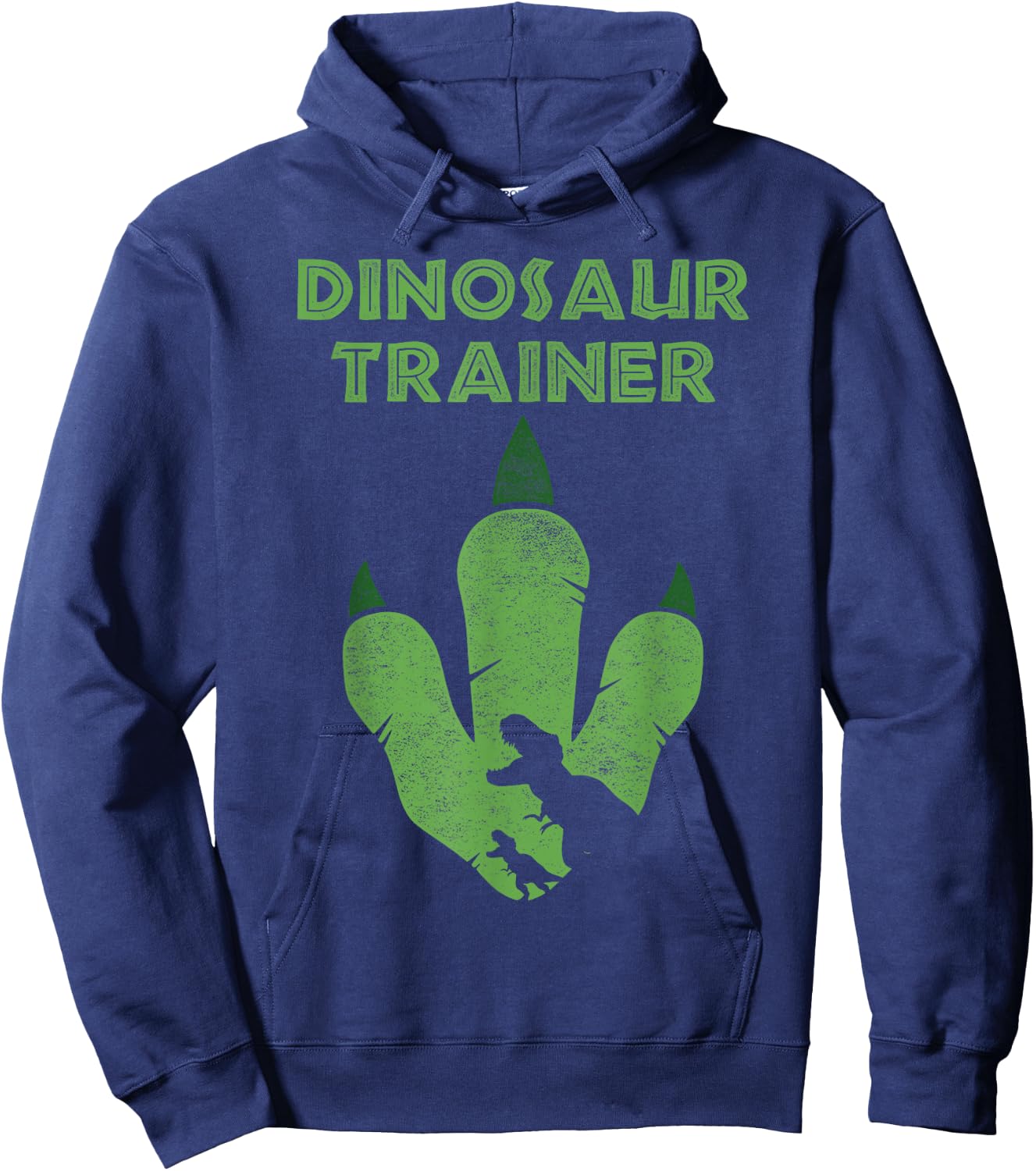 Dinosaur Trainer Funny Dinosaur Hoodie - Hoodie | Navy
