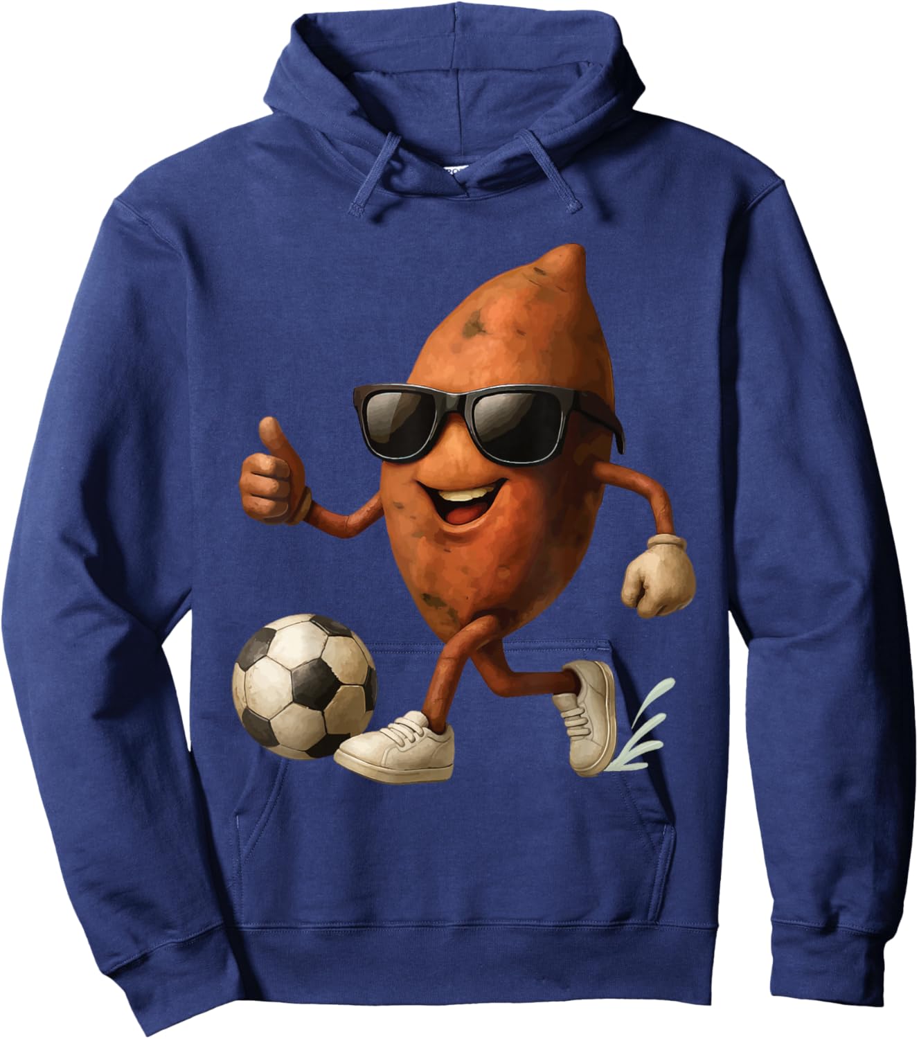 Sweet Potato Soccer Hoodie - Hoodie | Navy