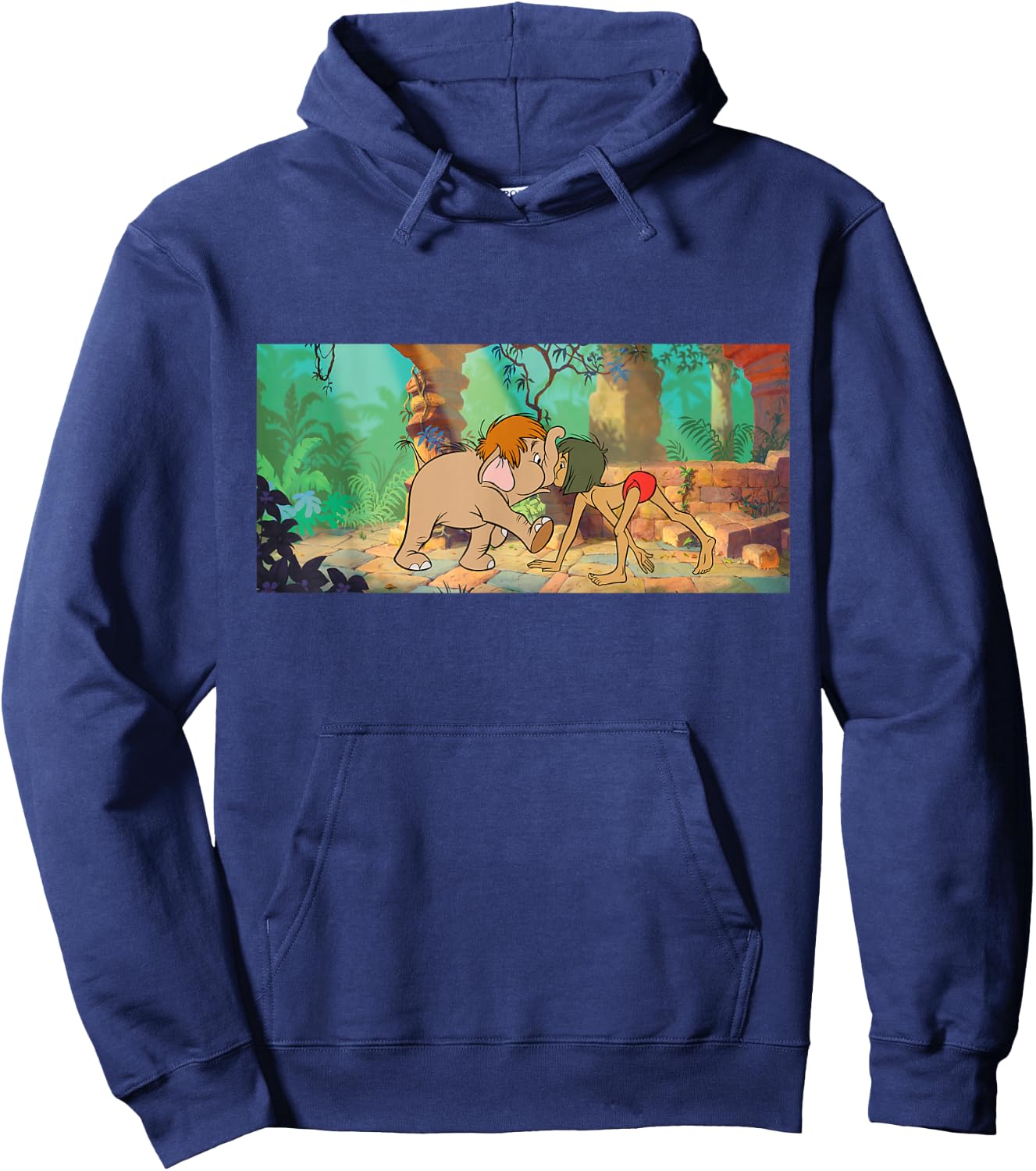 Disney The Jungle Book Scene Hoodie - Hoodie | Navy