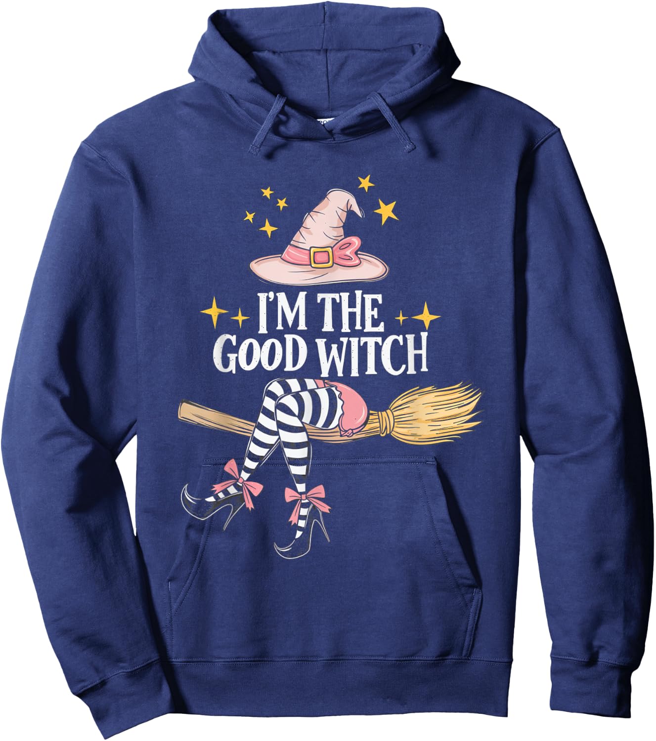 I'm the Good Witch Halloween Witch Costume Costumes Hoodie - Hoodie | Navy