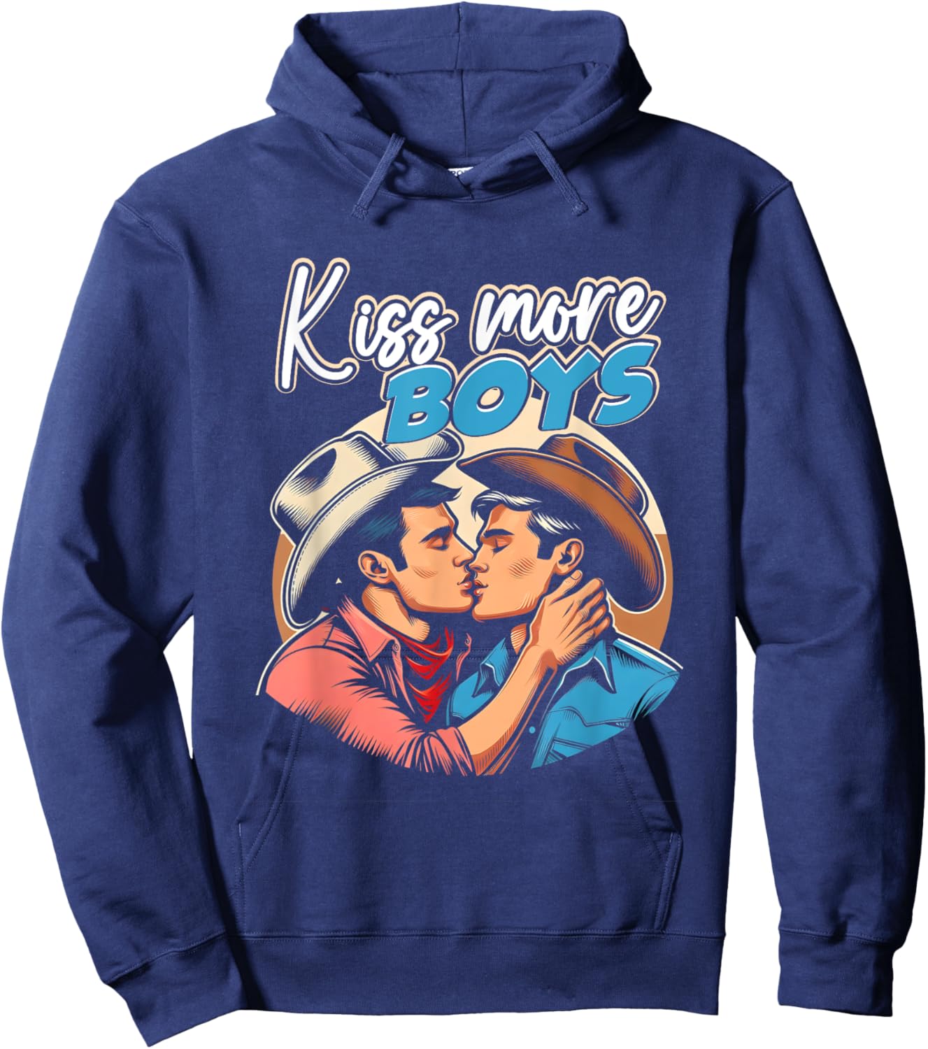 Pride Lgbt Adult Hoodie - Hoodie | Navy