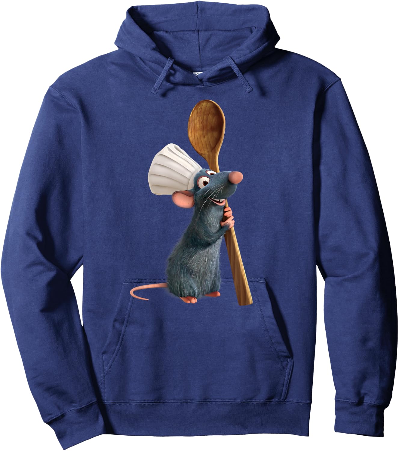 Disney Pixar Ratatouille Chef Remy with Spoon Hoodie - Hoodie | Navy