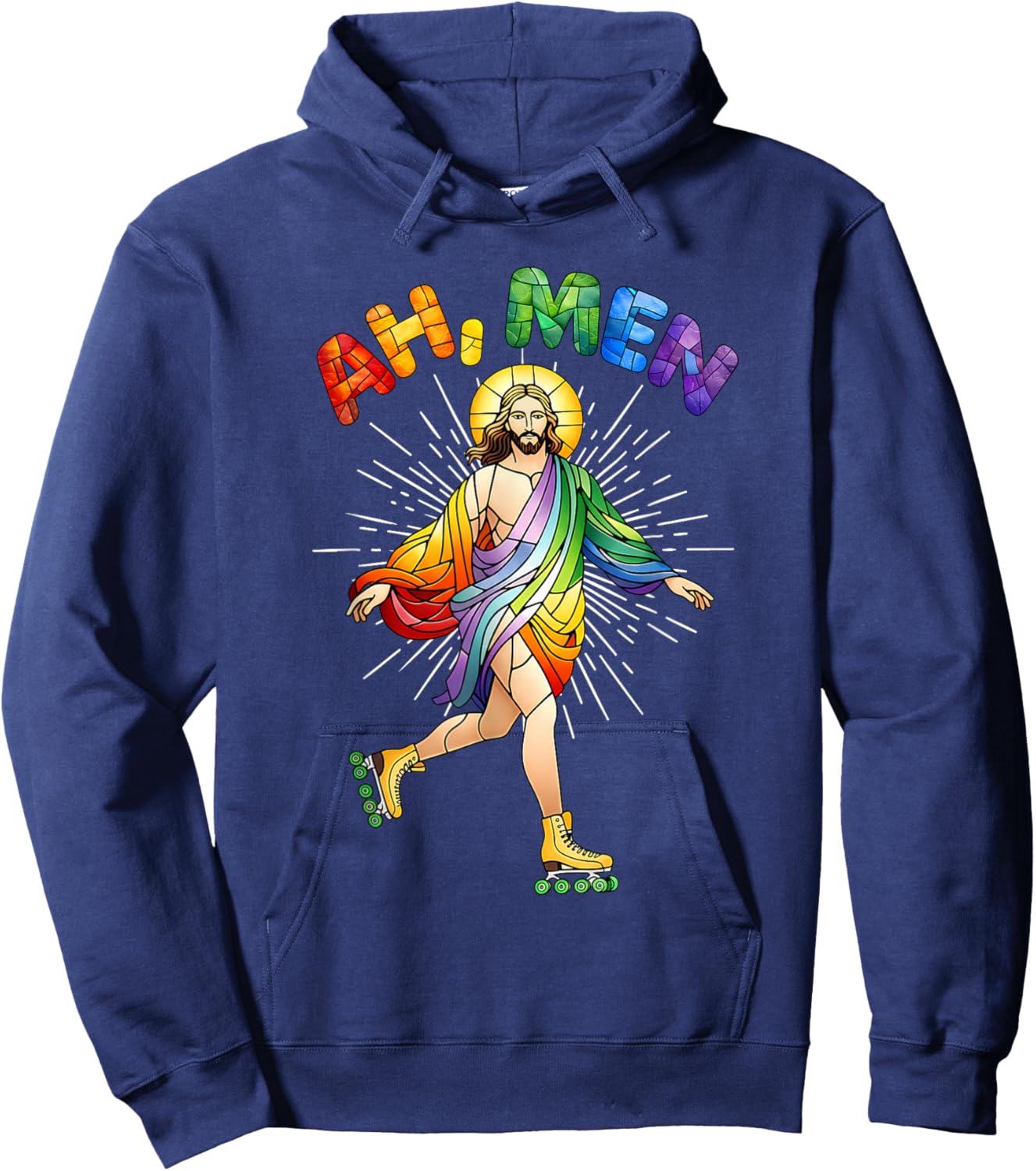 T-Shirt Hoodie - Hoodie | Navy