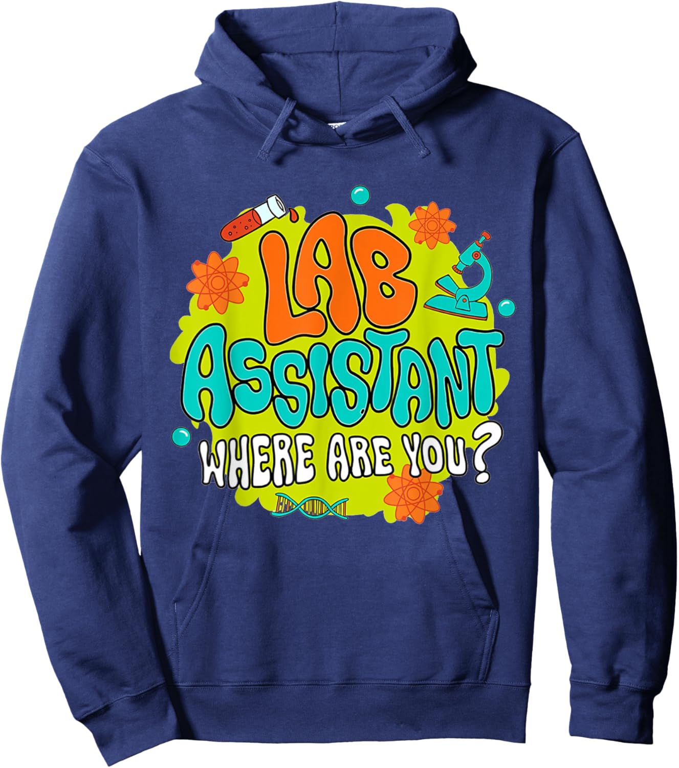 Lab Week 2025 MLS MLT Lab Scientist Laboratory Tech Team Hoodie - Hoodie | Navy