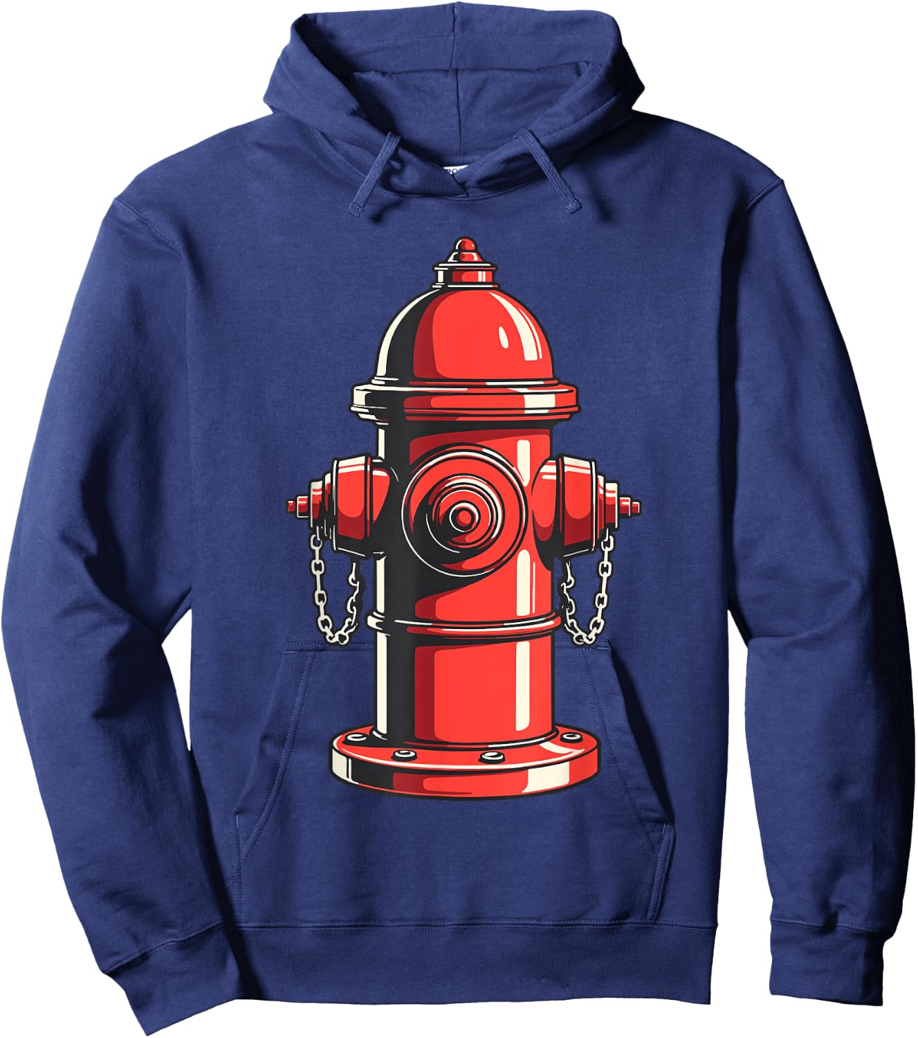 Fire Hydrant Shirt Kids Adult Men Women Fire Hydrant Costume Hoodie - Hoodie | Navy