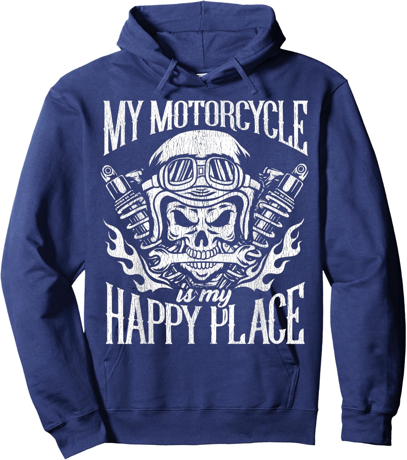 Motorcycle Funny Humor Motorcycles Biker Quotes Sayings Hoodie - Hoodie | Navy