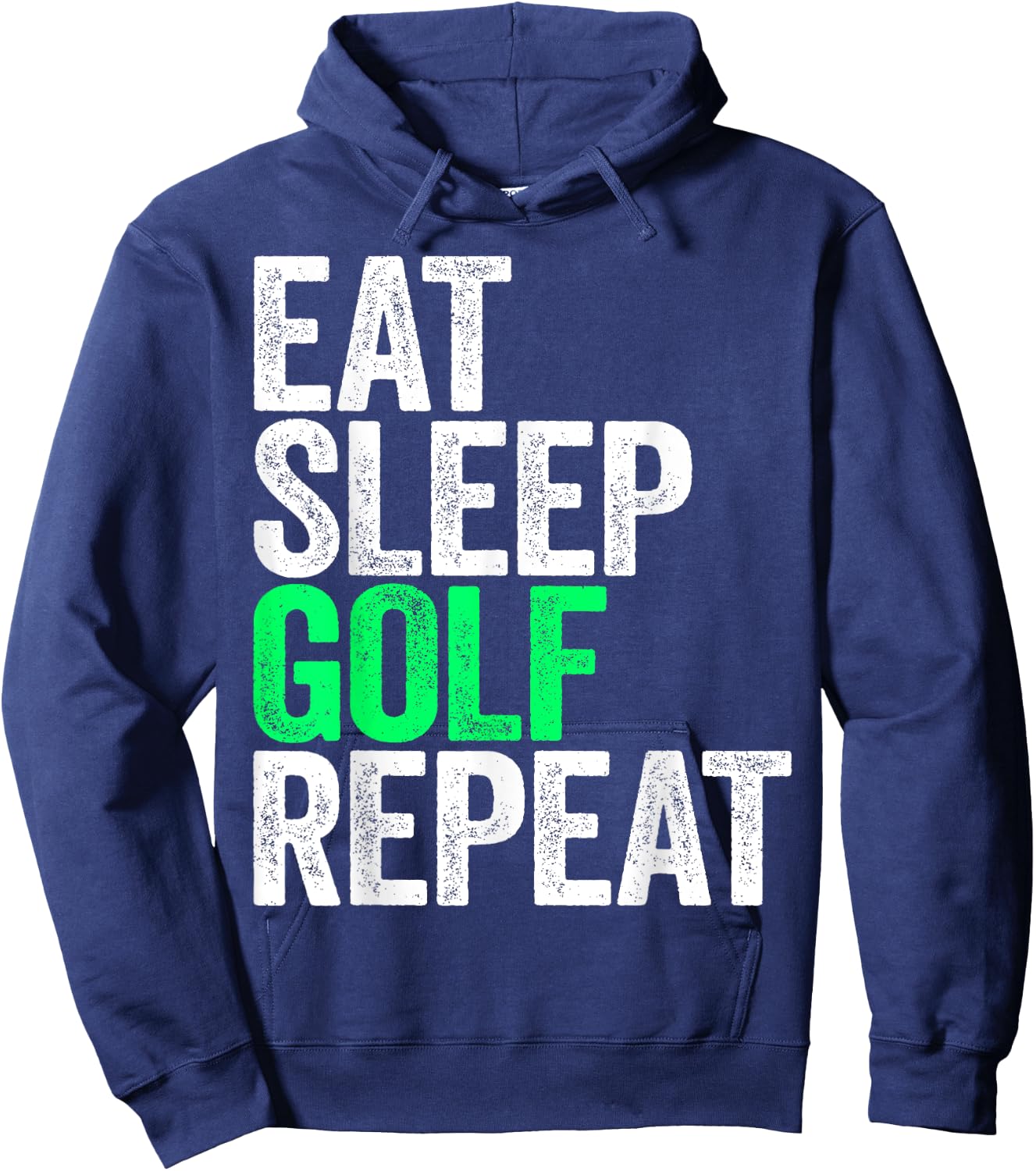 Eat Sleep Golf Repeat Men Women Golfer Shirt Hoodie - Hoodie | Navy