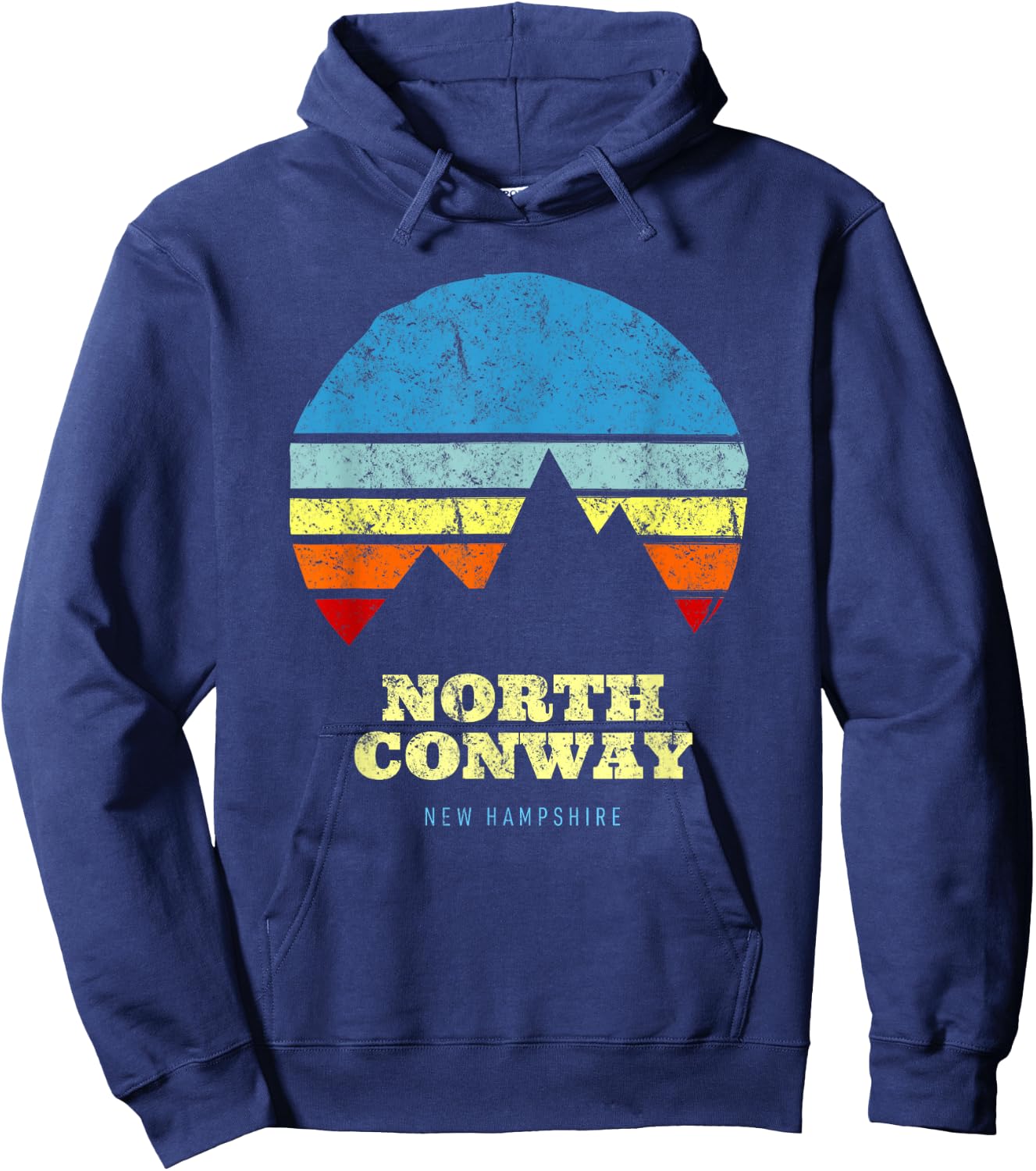 North Conway New Hampshire Hoodie - Hoodie | Navy