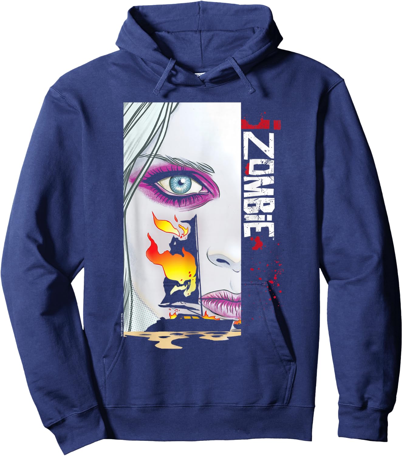 iZombie Liv Comic Cover Hoodie - Hoodie | Navy