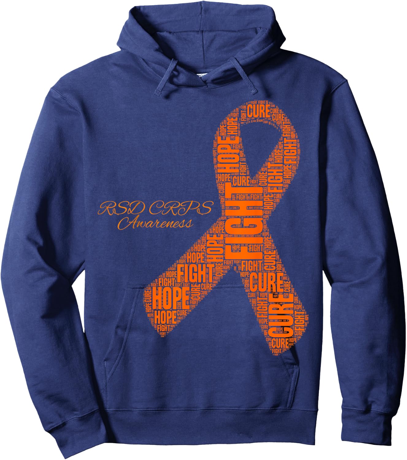 RSD CRPS Awareness Month Hoodie - Hoodie | Navy
