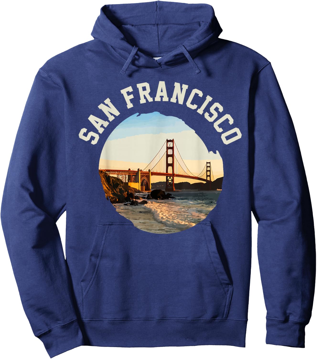 San Francisco Hoodie - Hoodie | Navy