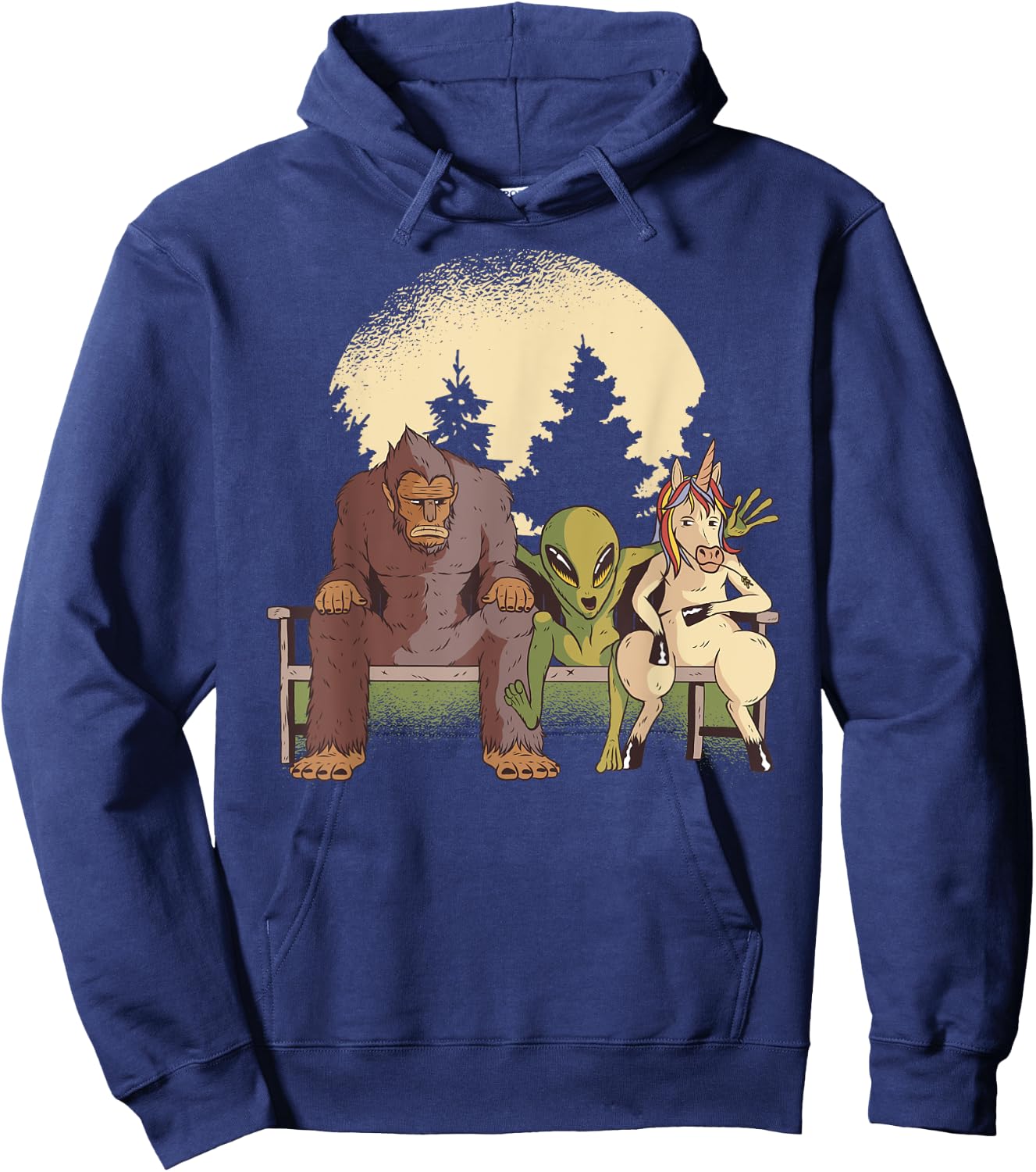 Unicorn Ninja Samurai Martial Arts Karate Rainbow Boys Hoodie - Hoodie | Navy