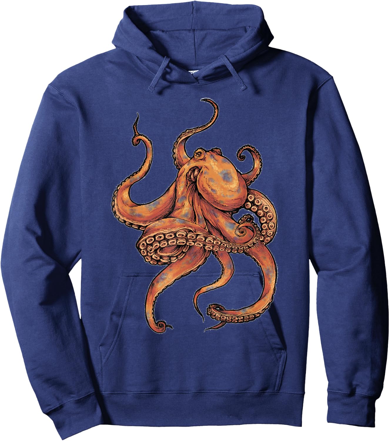Octopus T Shirt women boys girls kids Hoodie - Hoodie | Navy