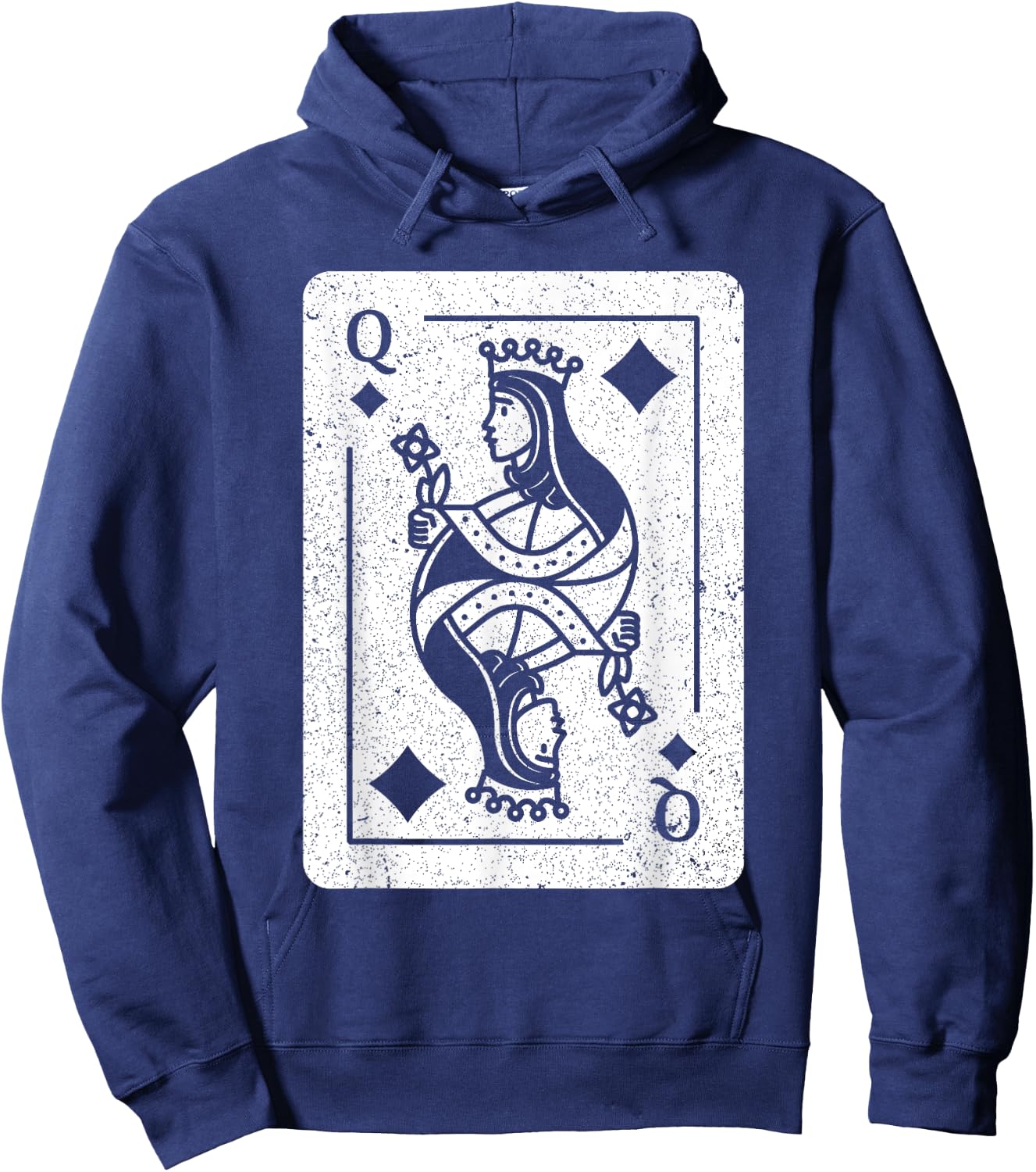 Queen Of Diamonds Costume Hoodie - Hoodie | Navy