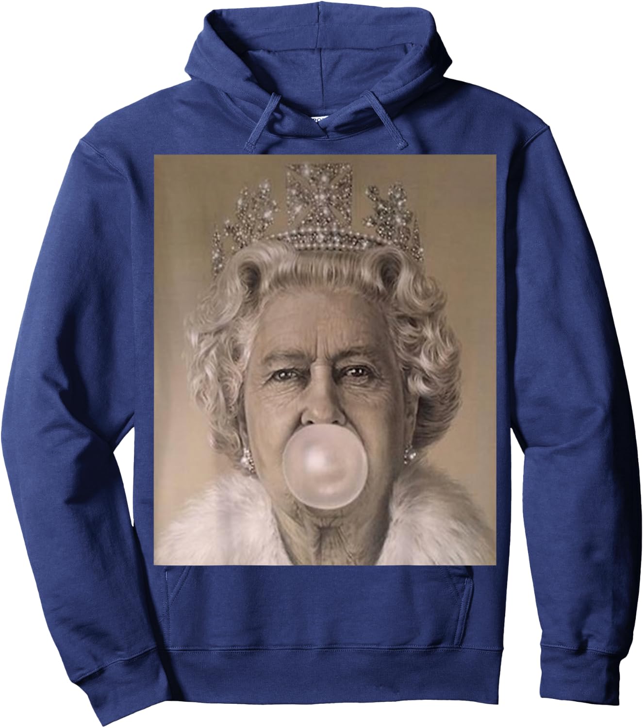 Queen Elizabeth Hoodie - Hoodie | Navy