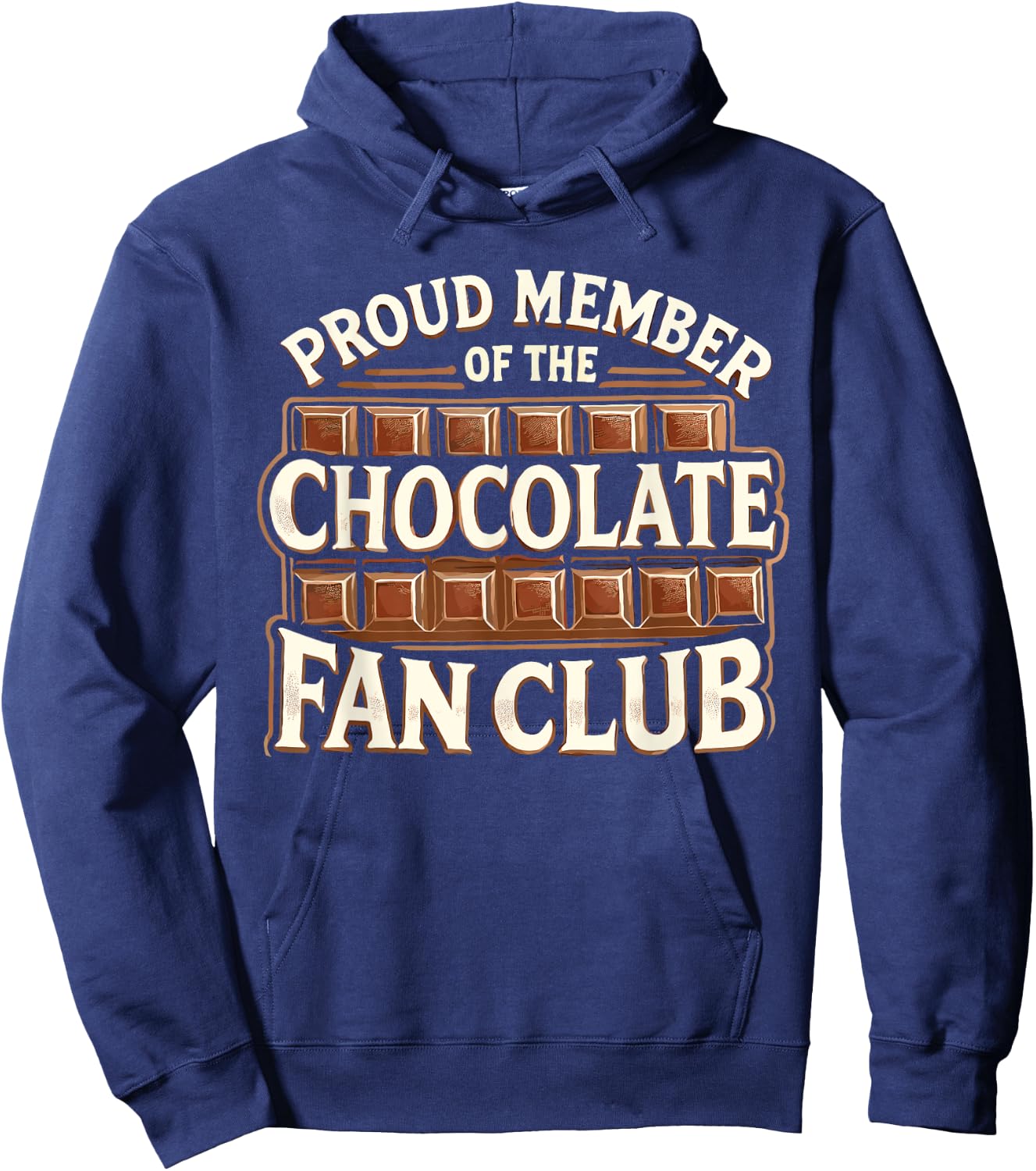 Member Of The Chocolate Fan Club Hoodie - Hoodie | Navy