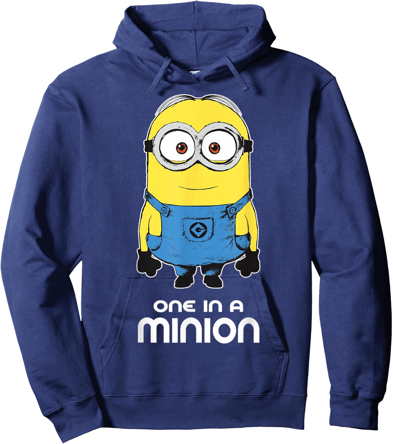 Despicable Me Minions Bob One In A Minion Graphic Hoodie - Hoodie | Navy