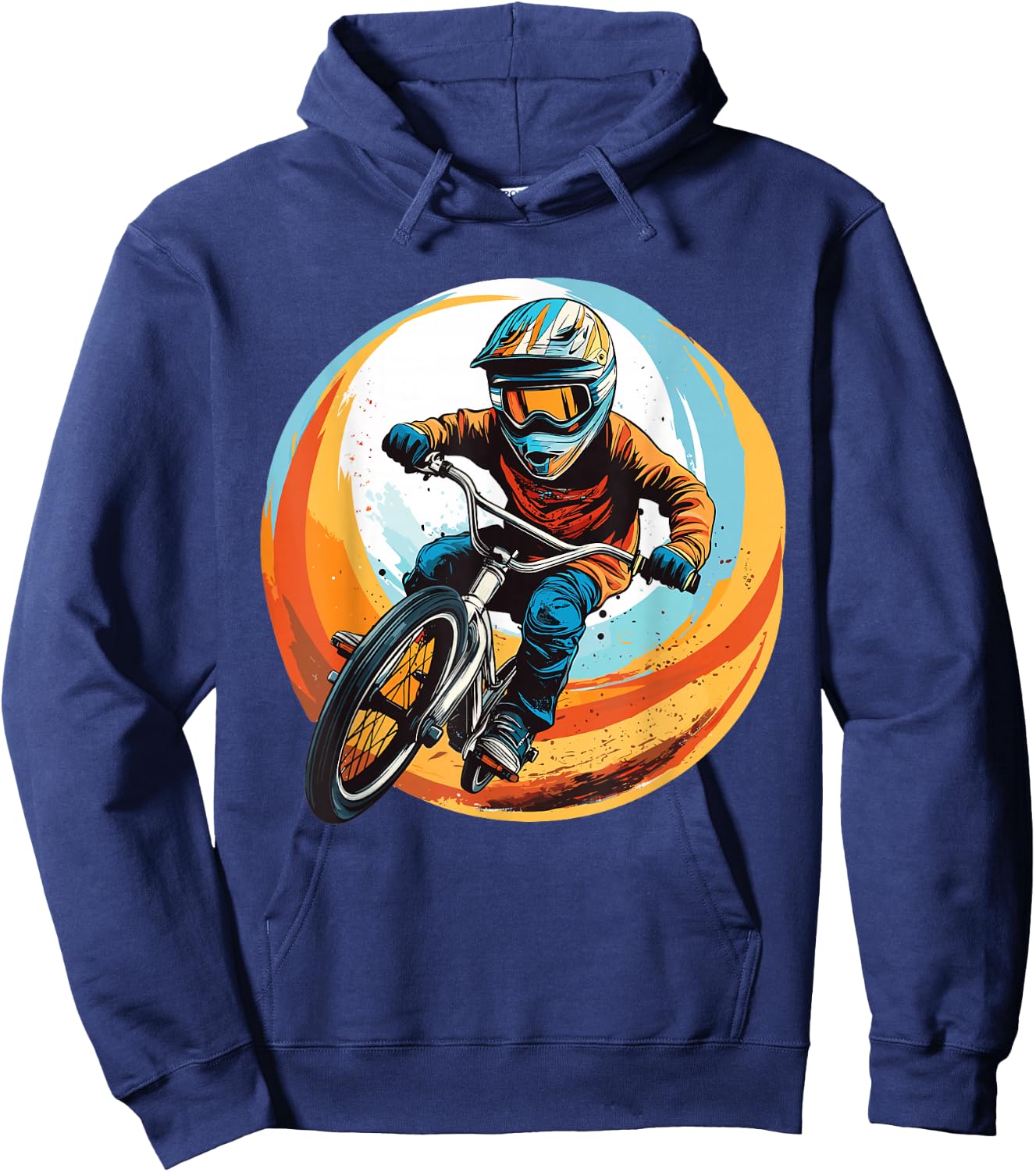 Kids BMX Hoodie - Hoodie | Navy