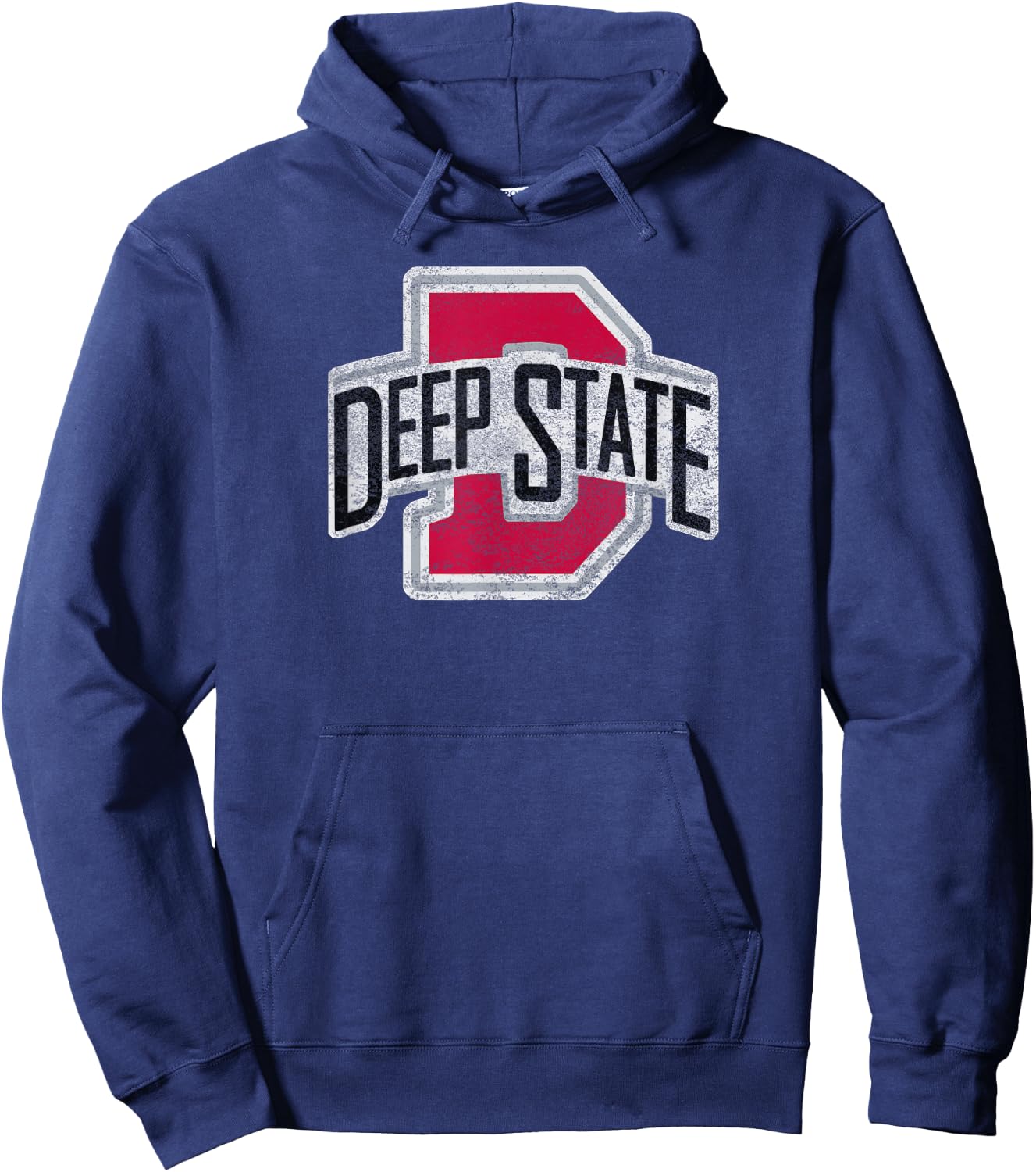 THE Deep State University funny college women Hoodie - Hoodie | Navy