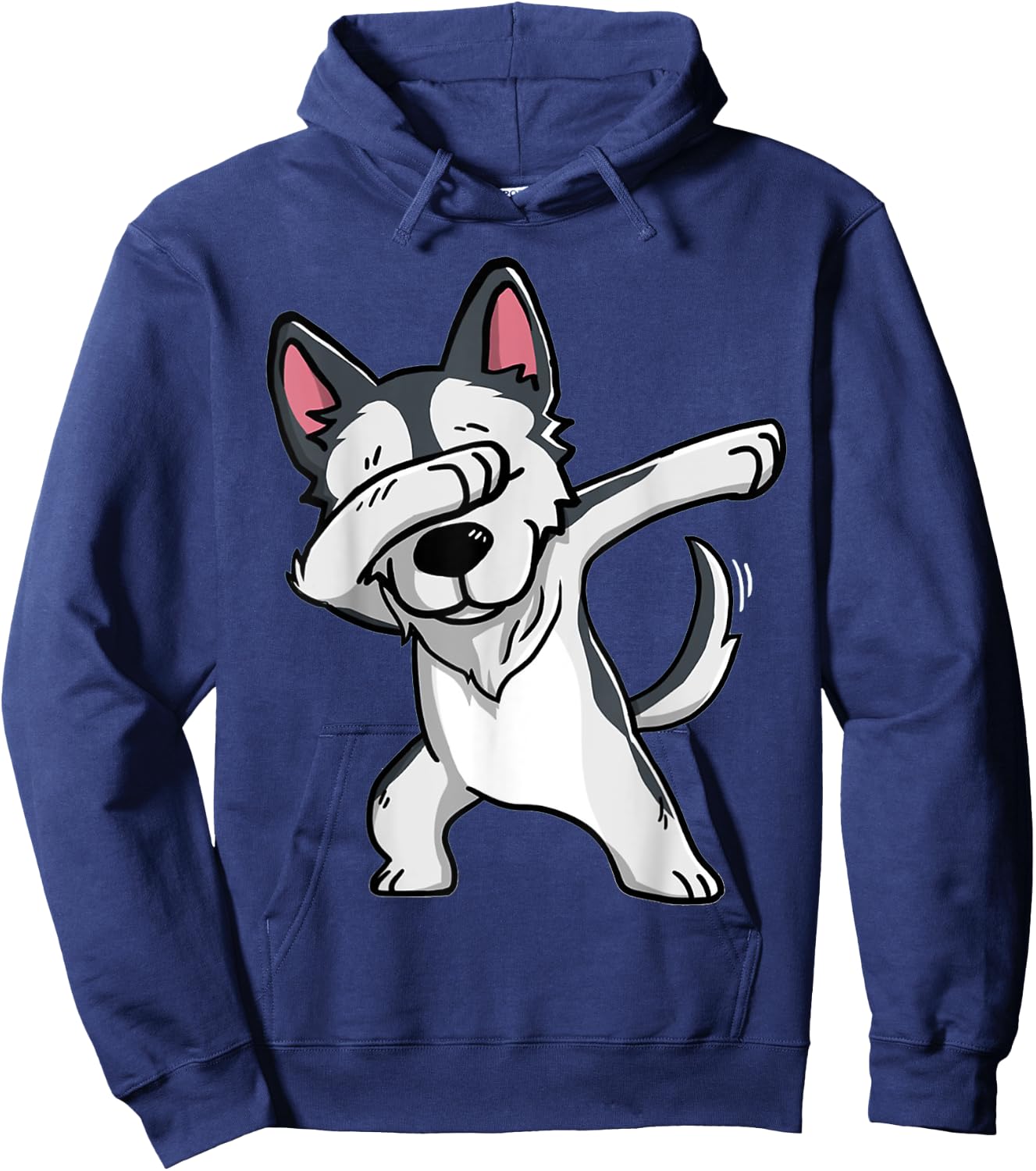 Dabbing Siberian Husky Husky Kids Costume Hoodie - Hoodie | Navy