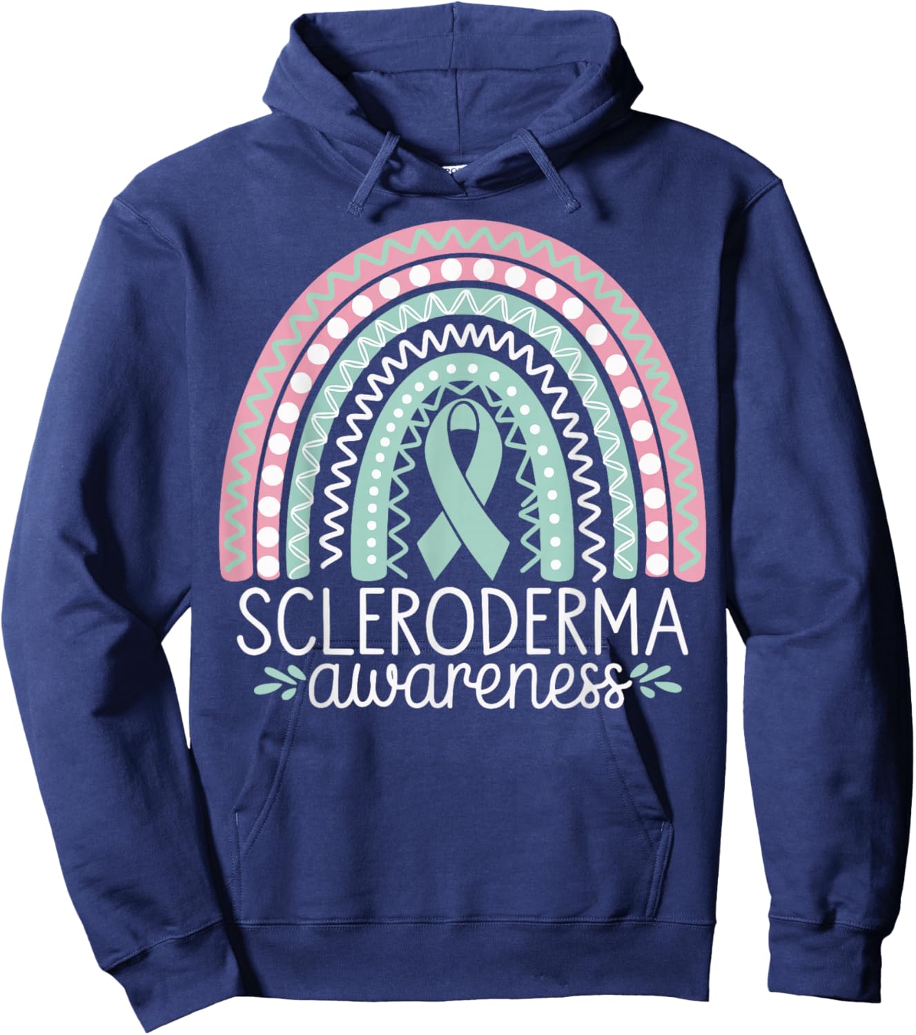 Scleroderma Awareness Hoodie - Hoodie | Navy