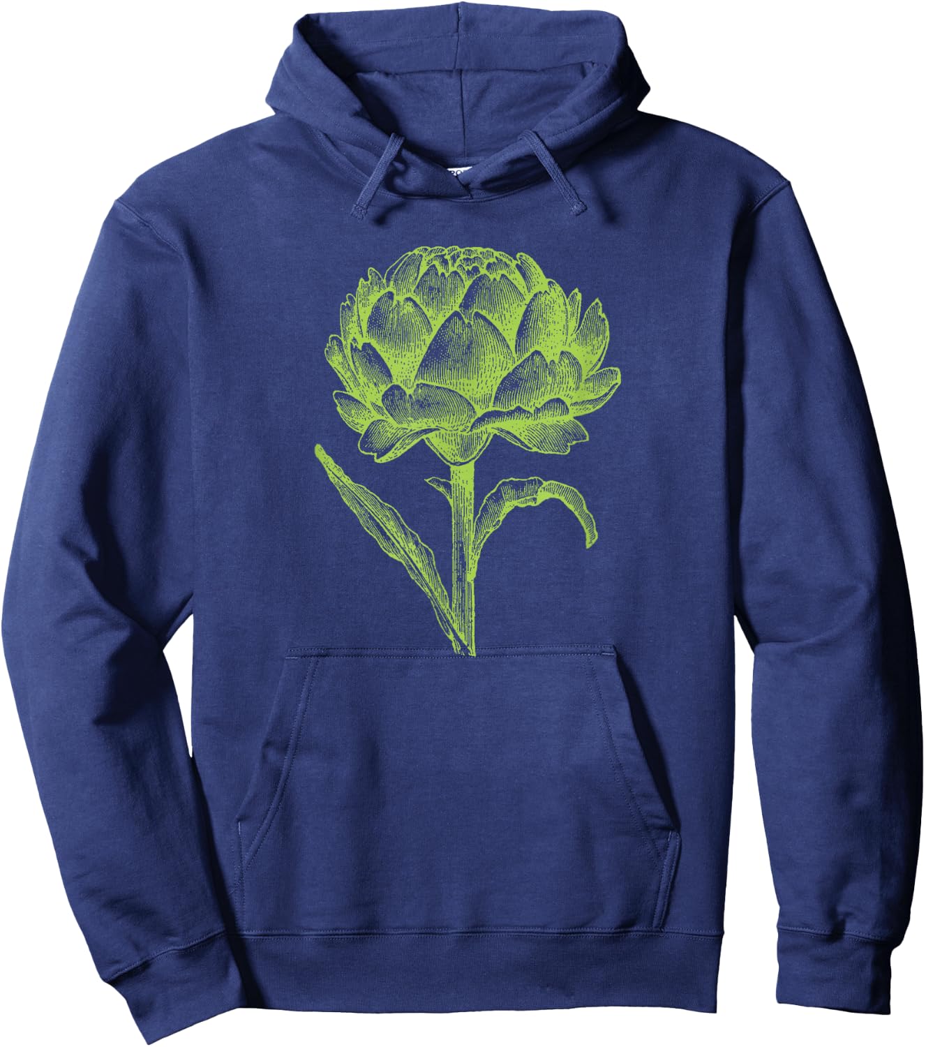 Vintage Artichoke Gifts Hoodie - Hoodie | Navy