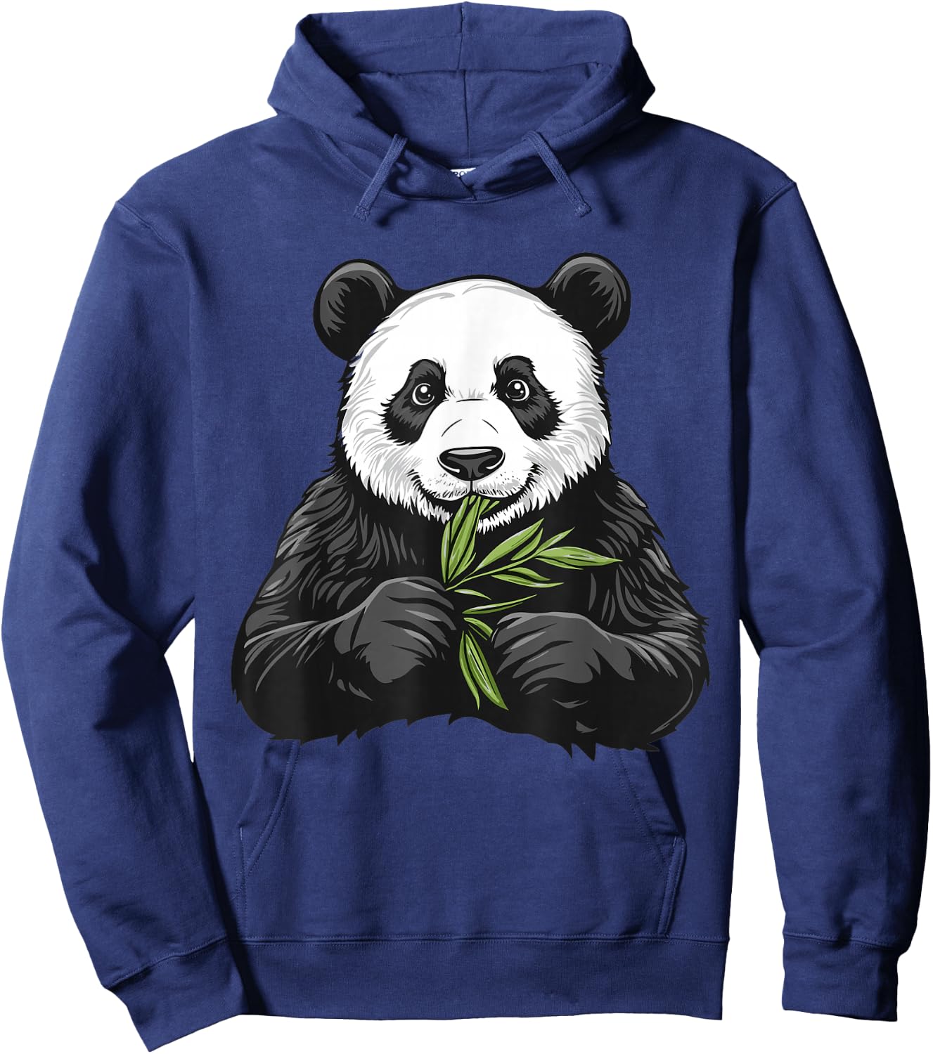 Panda bear with bamboo, Panda Bear Hoodie - Hoodie | Navy