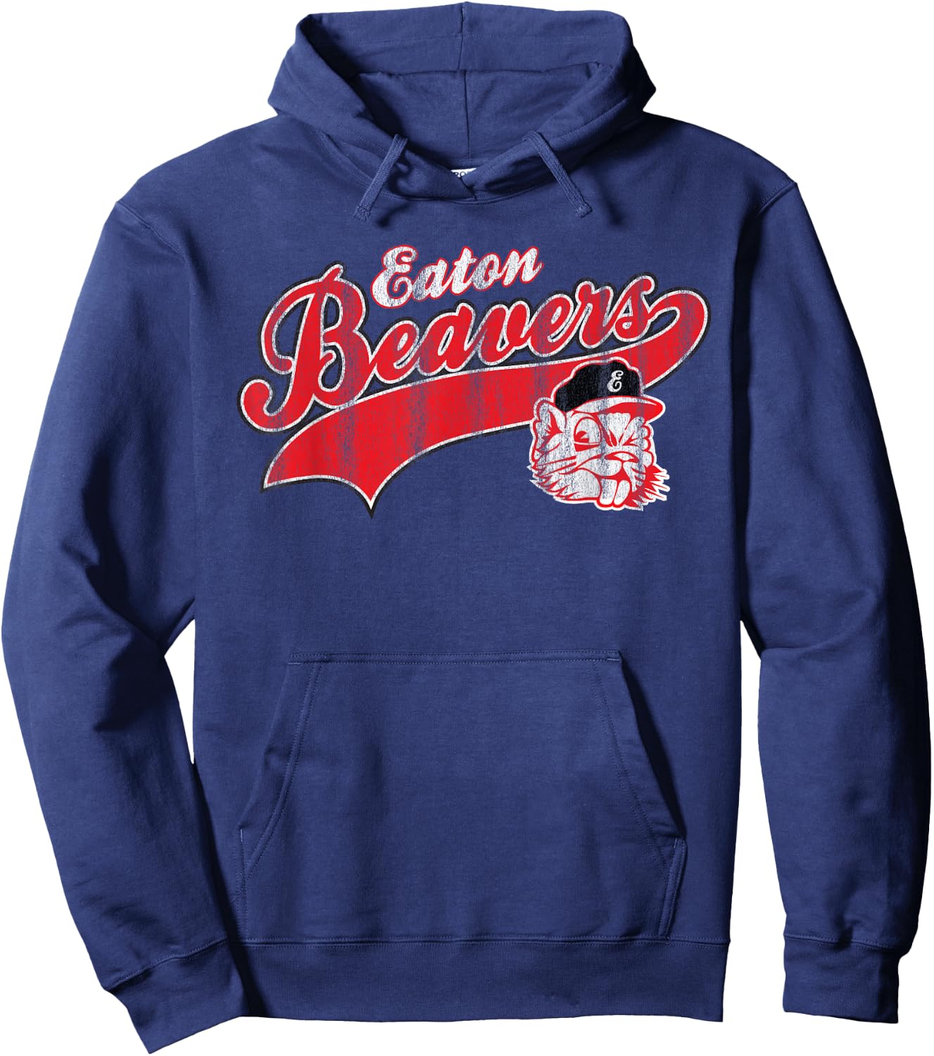 Eaton Beavers funny Hoodie - Hoodie | Navy