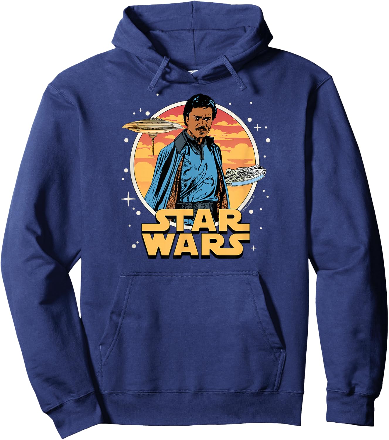 Star Wars - Lando Circle Hoodie - Hoodie | Navy