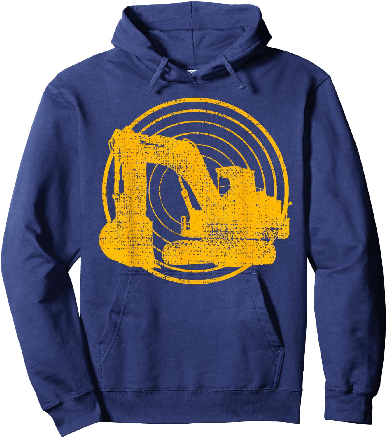 Excavator Hoodie - Hoodie | Navy