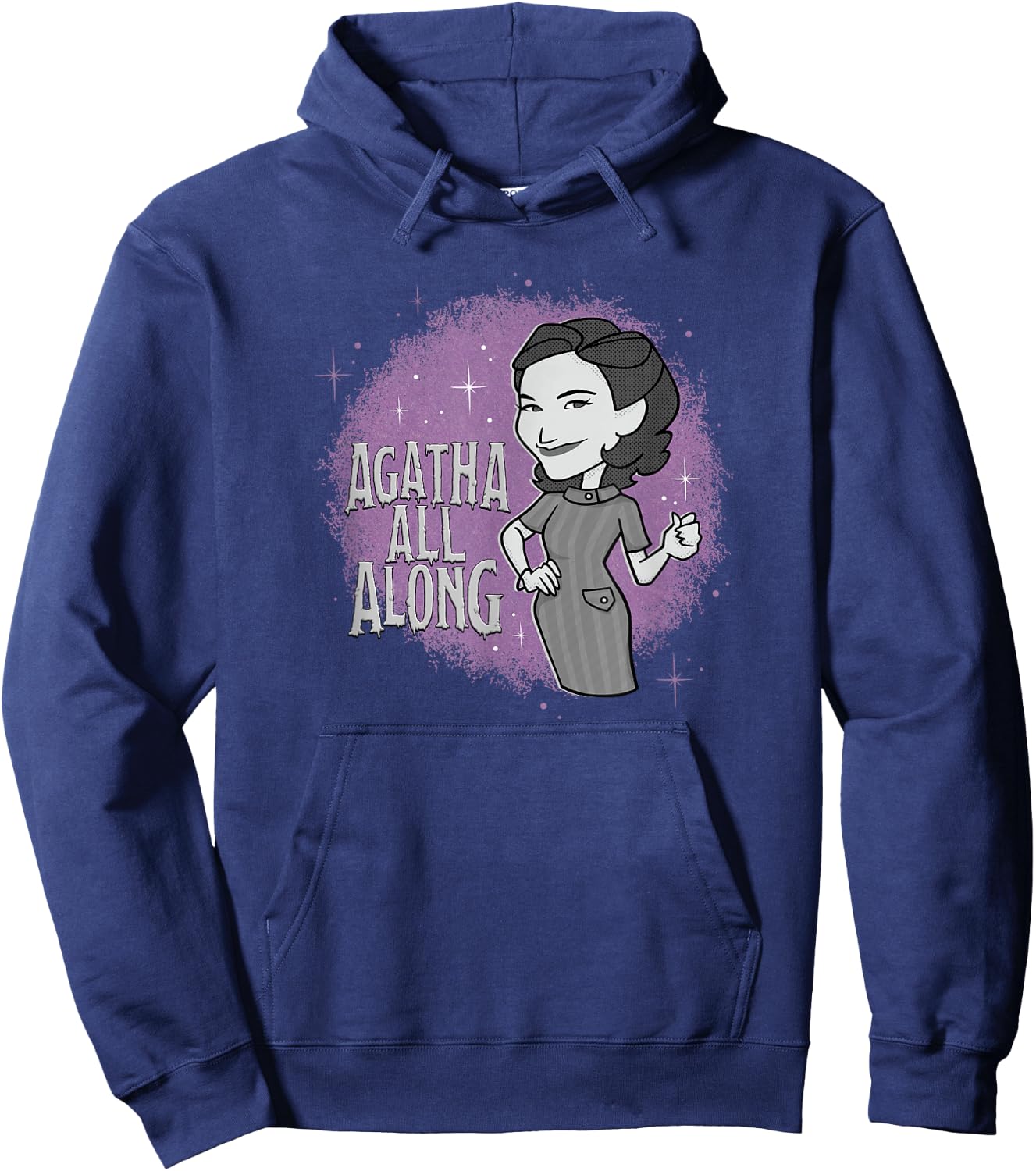 Marvel WandaVision Agatha All Along Hoodie - Hoodie | Navy