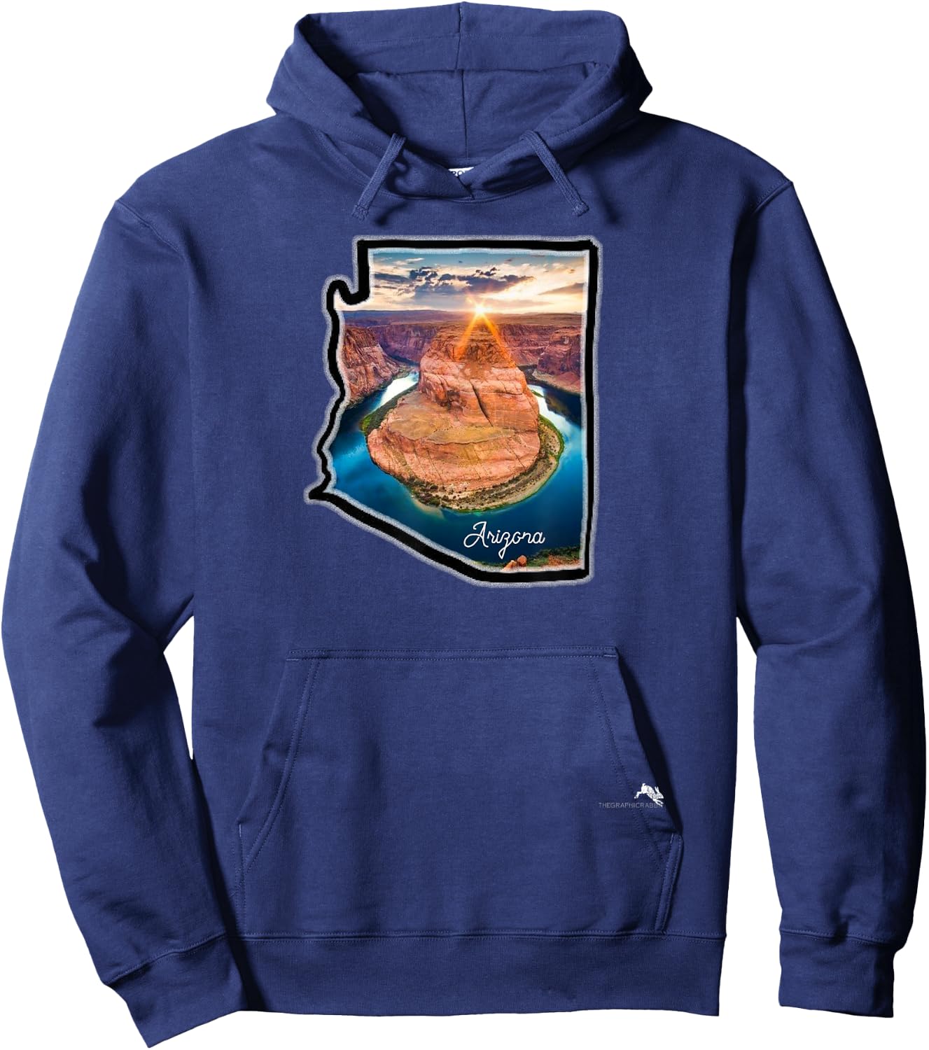 Horseshoe Bend, Grand Canyon, Arizona Hoodie - Hoodie | Navy