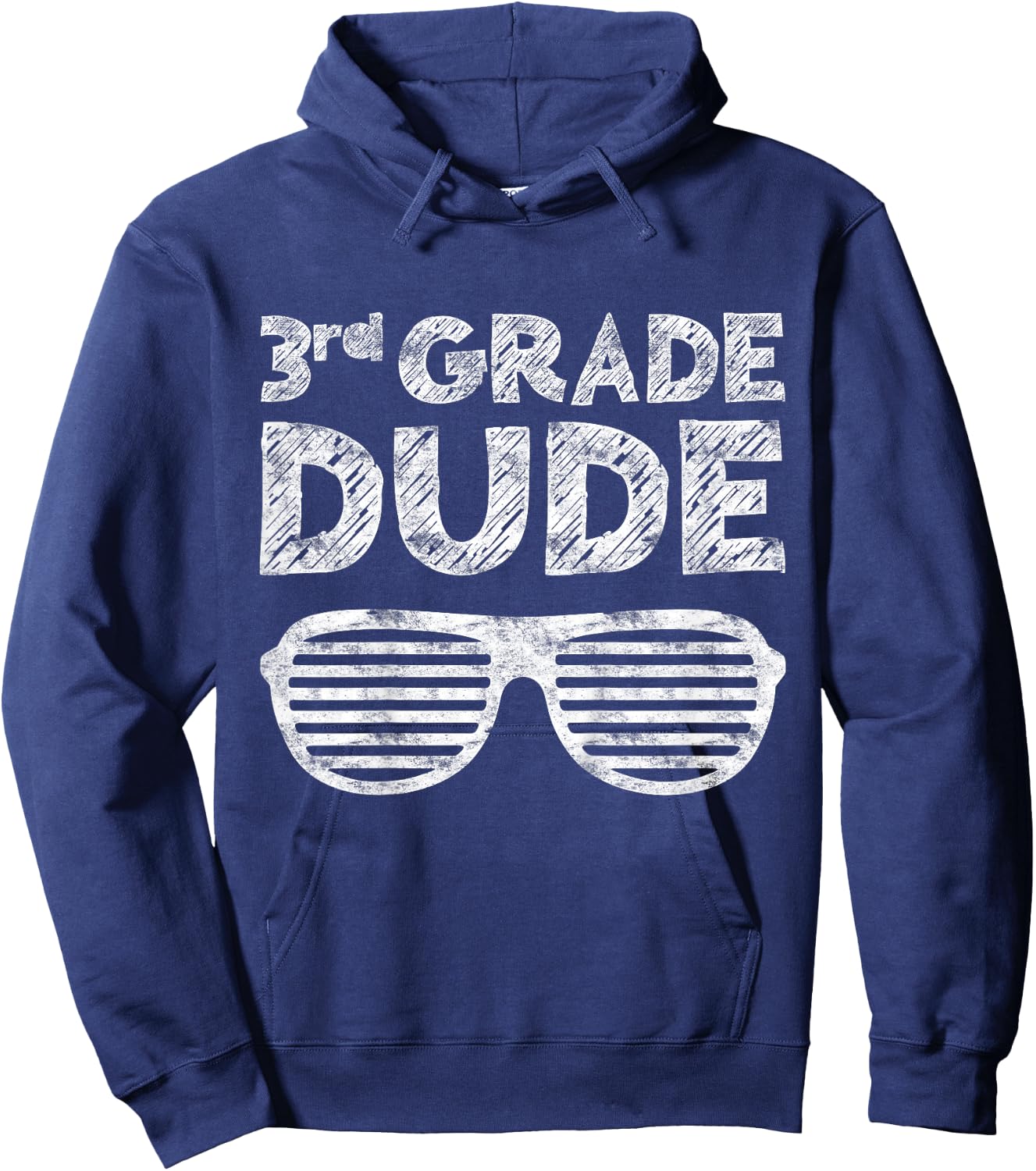 3rd Grade Dude Shirt Third Grade Boy Girl Back To School Hoodie - Hoodie | Navy