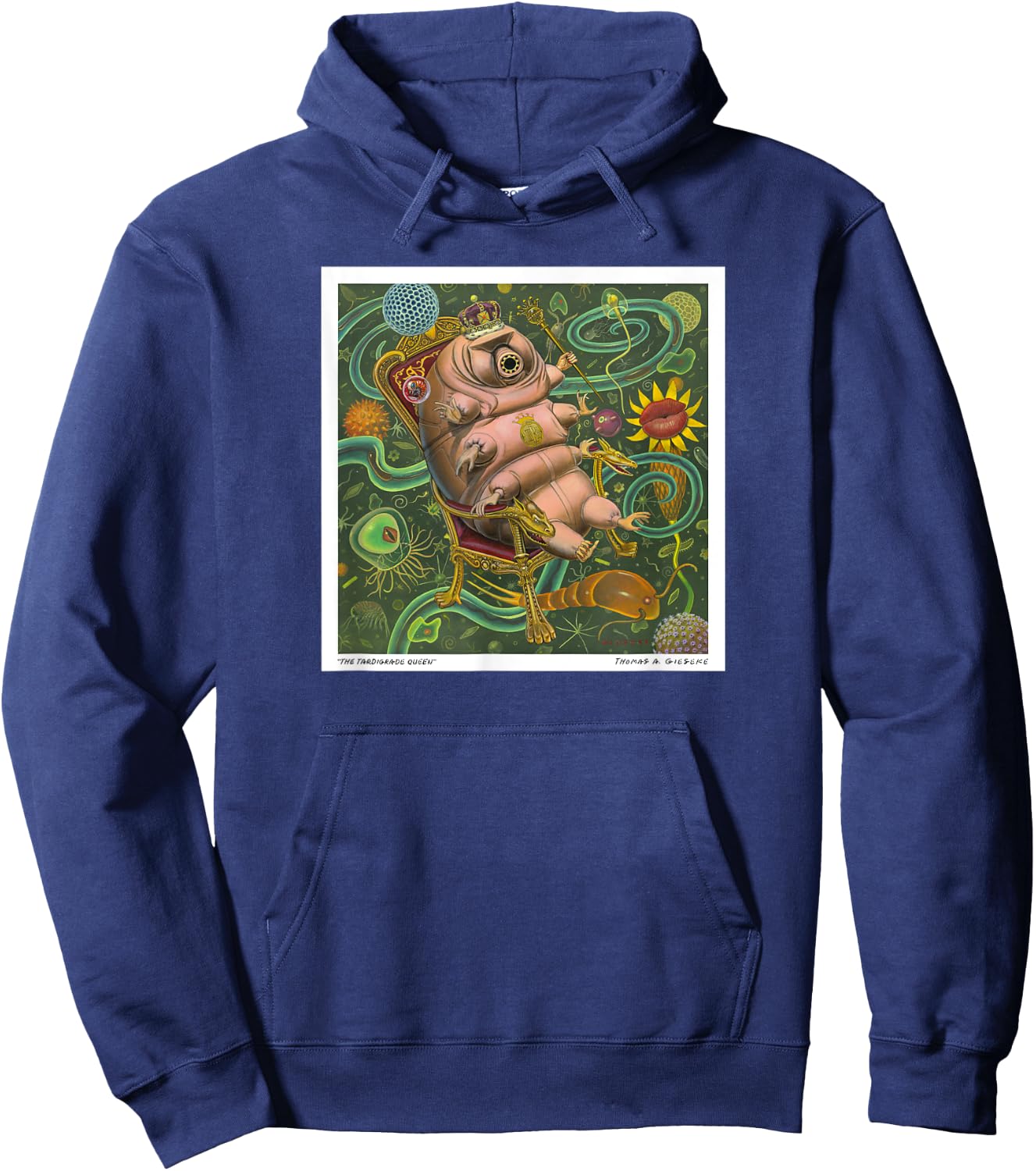 The Tardigrade Queen Hoodie - Hoodie | Navy